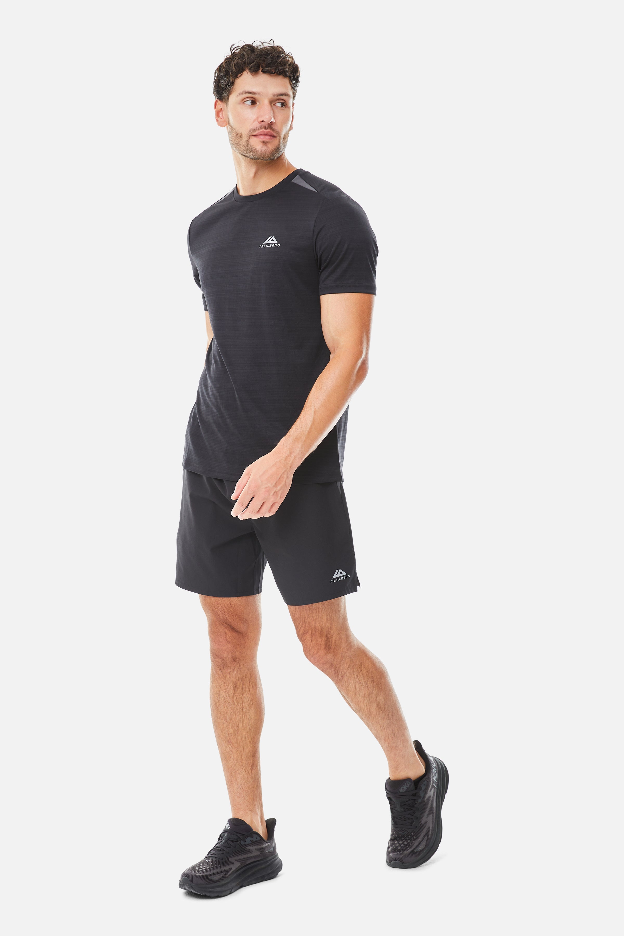 AW25 Cloud Tee - Black/Volcano Grey