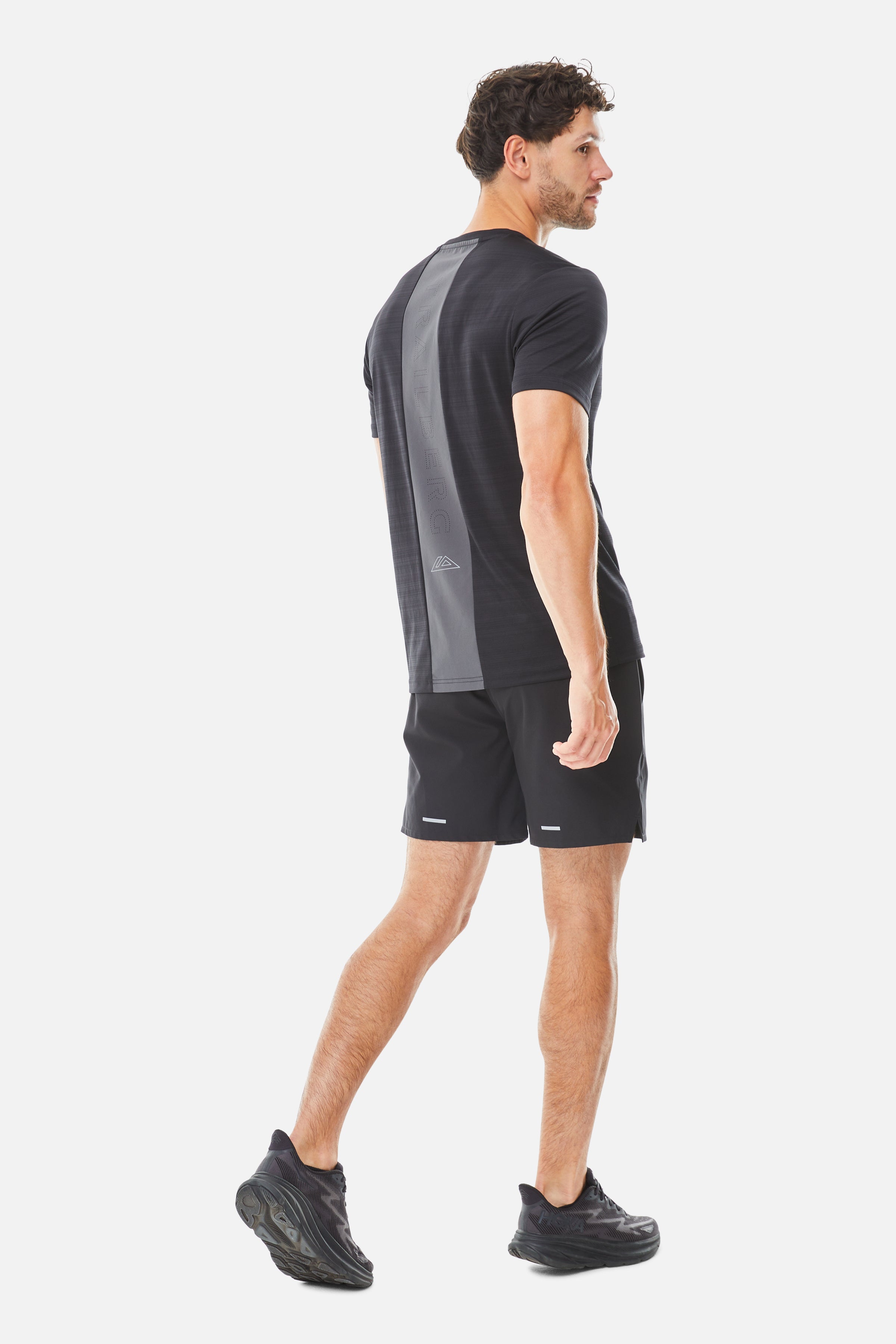 AW25 Cloud Tee - Black/Volcano Grey