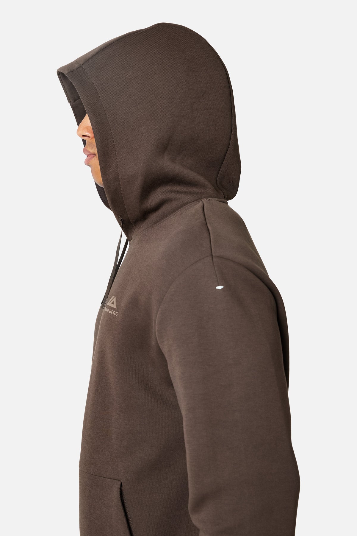 Vital Fleece Hood - Mocha Ember