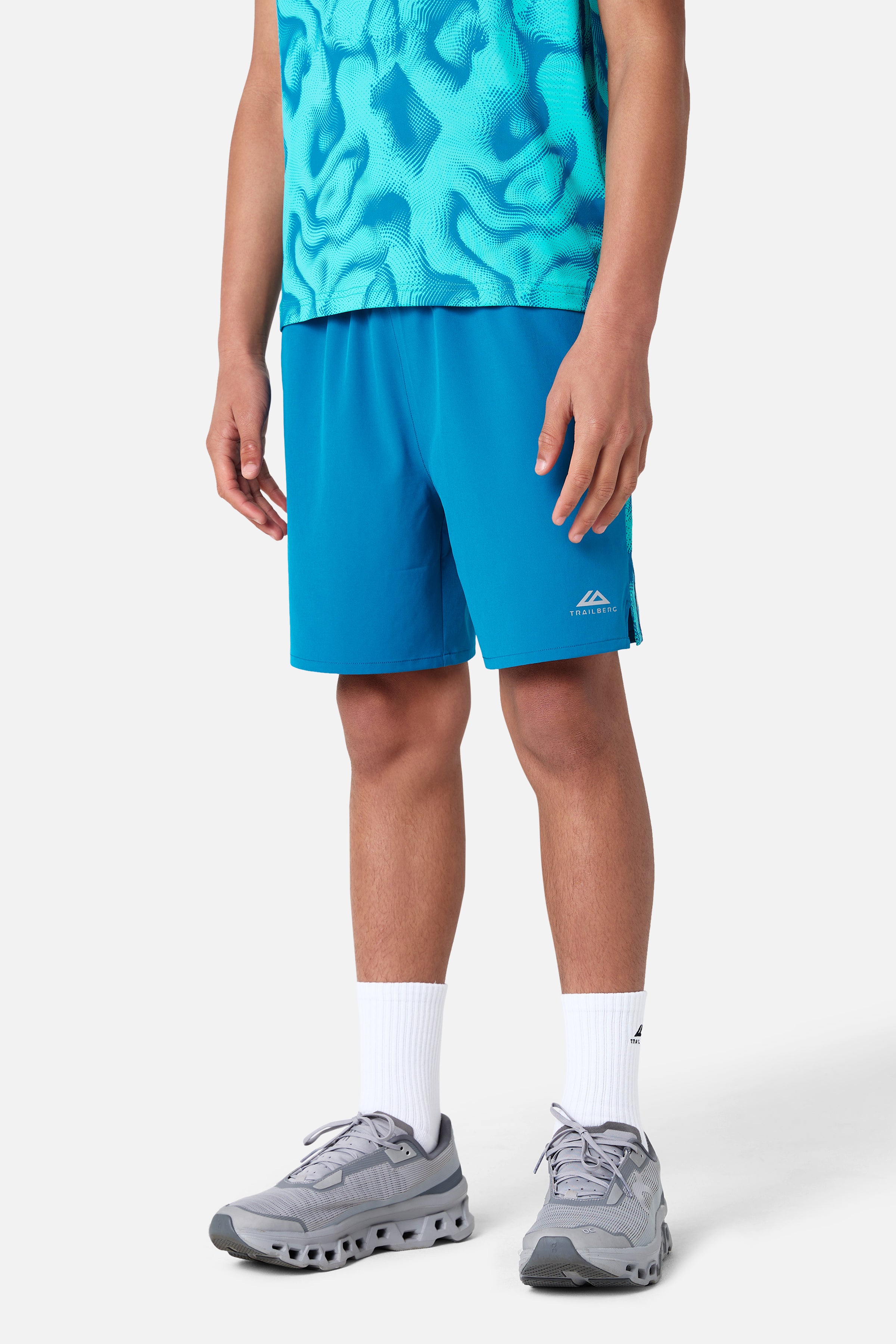 Boys Kinetic Tee - Ocean Spray/Tropical Depths