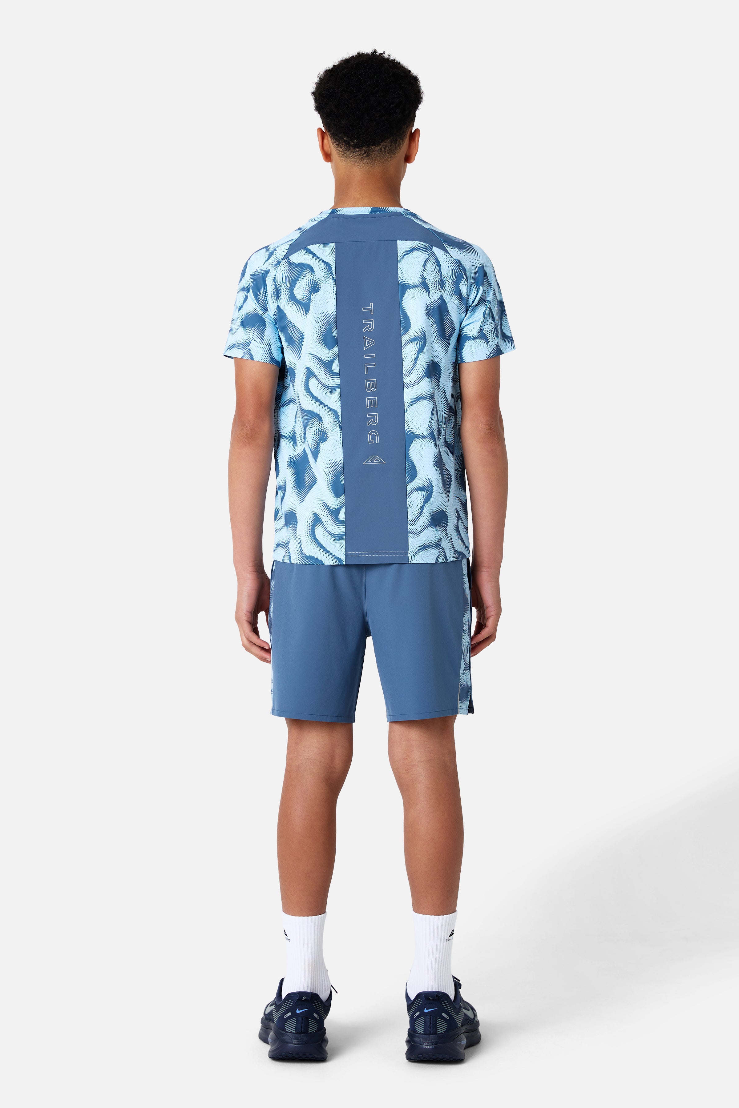 Boys Kinetic Short - Breeze/Dove Blue