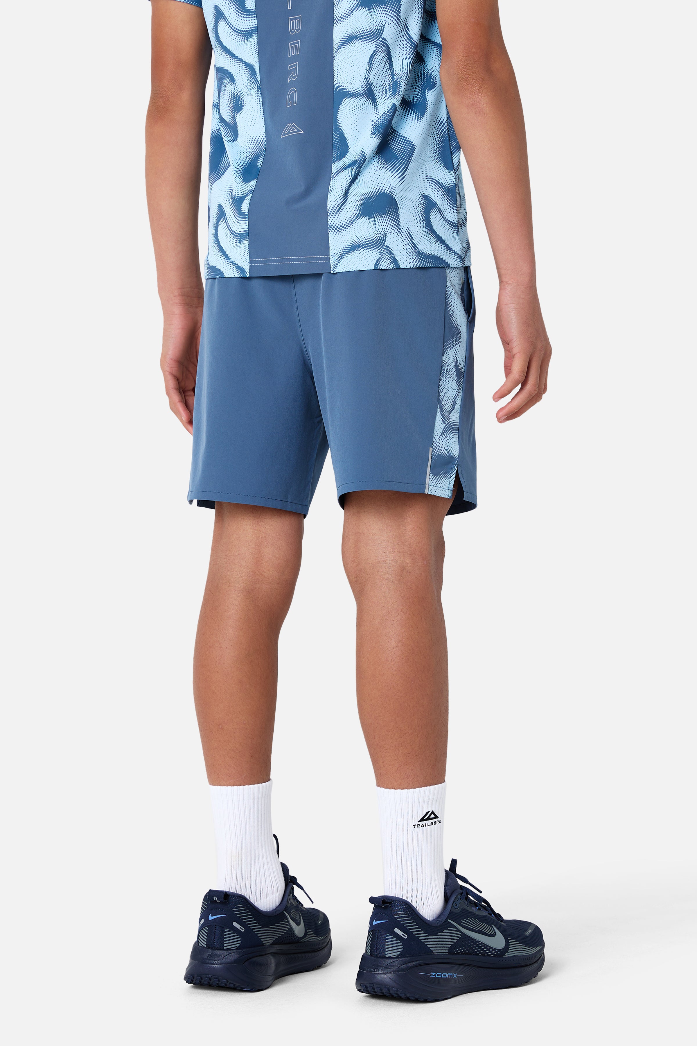 Boys Kinetic Short - Breeze/Dove Blue