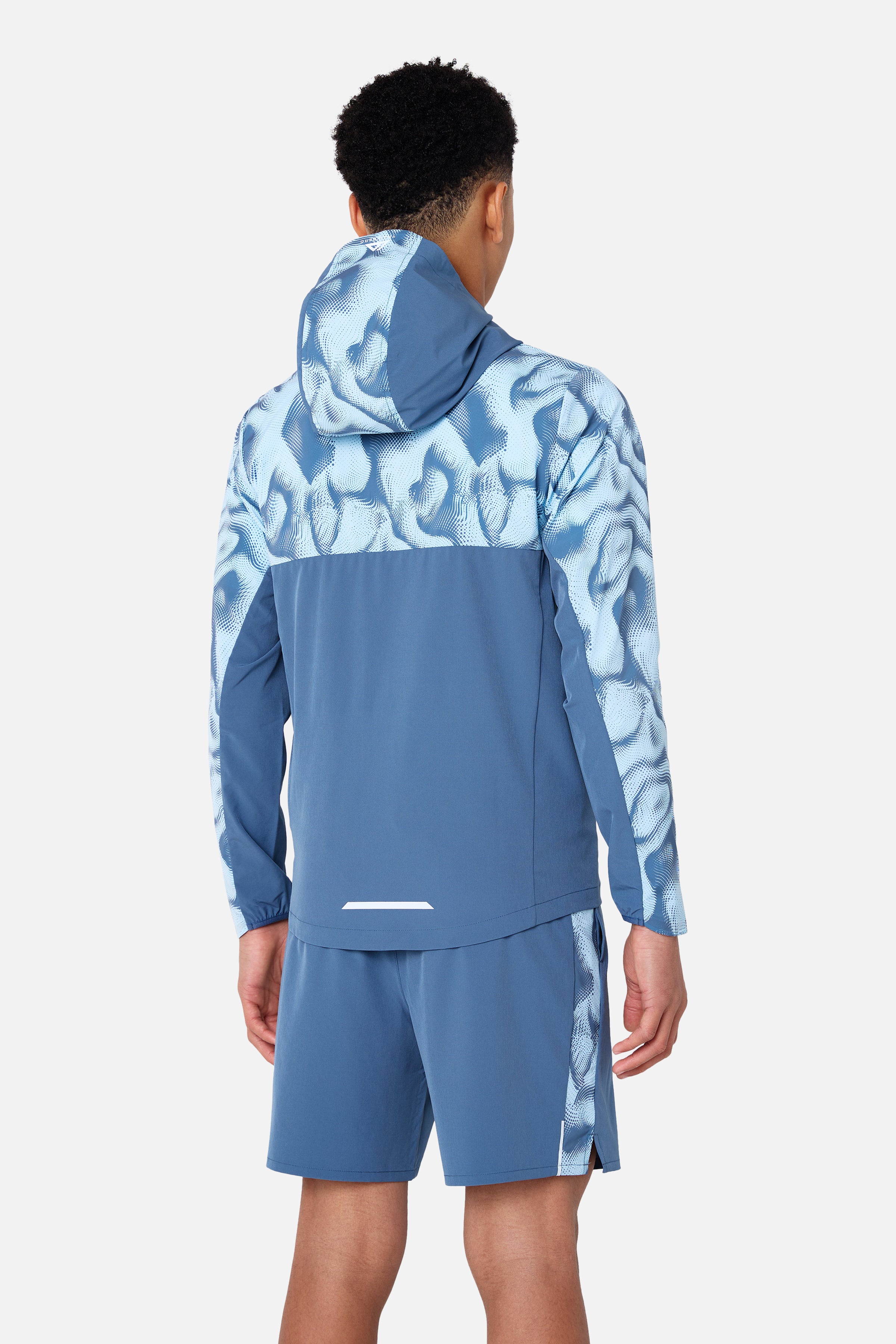 Boys Kinetic Windbreaker - Breeze/Dove Blue
