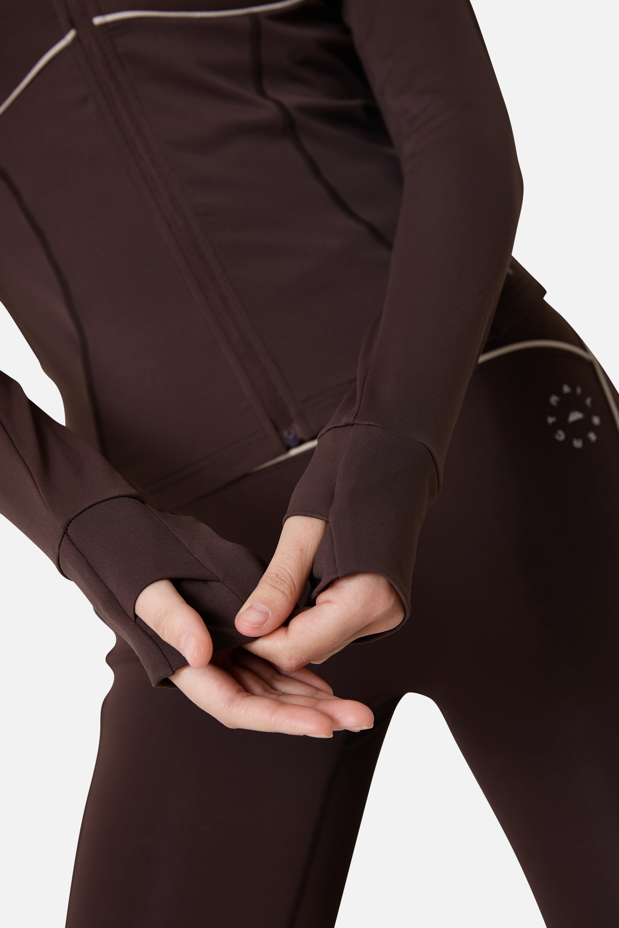 Womens Drift Jacket Set - Bitter Chocolate
