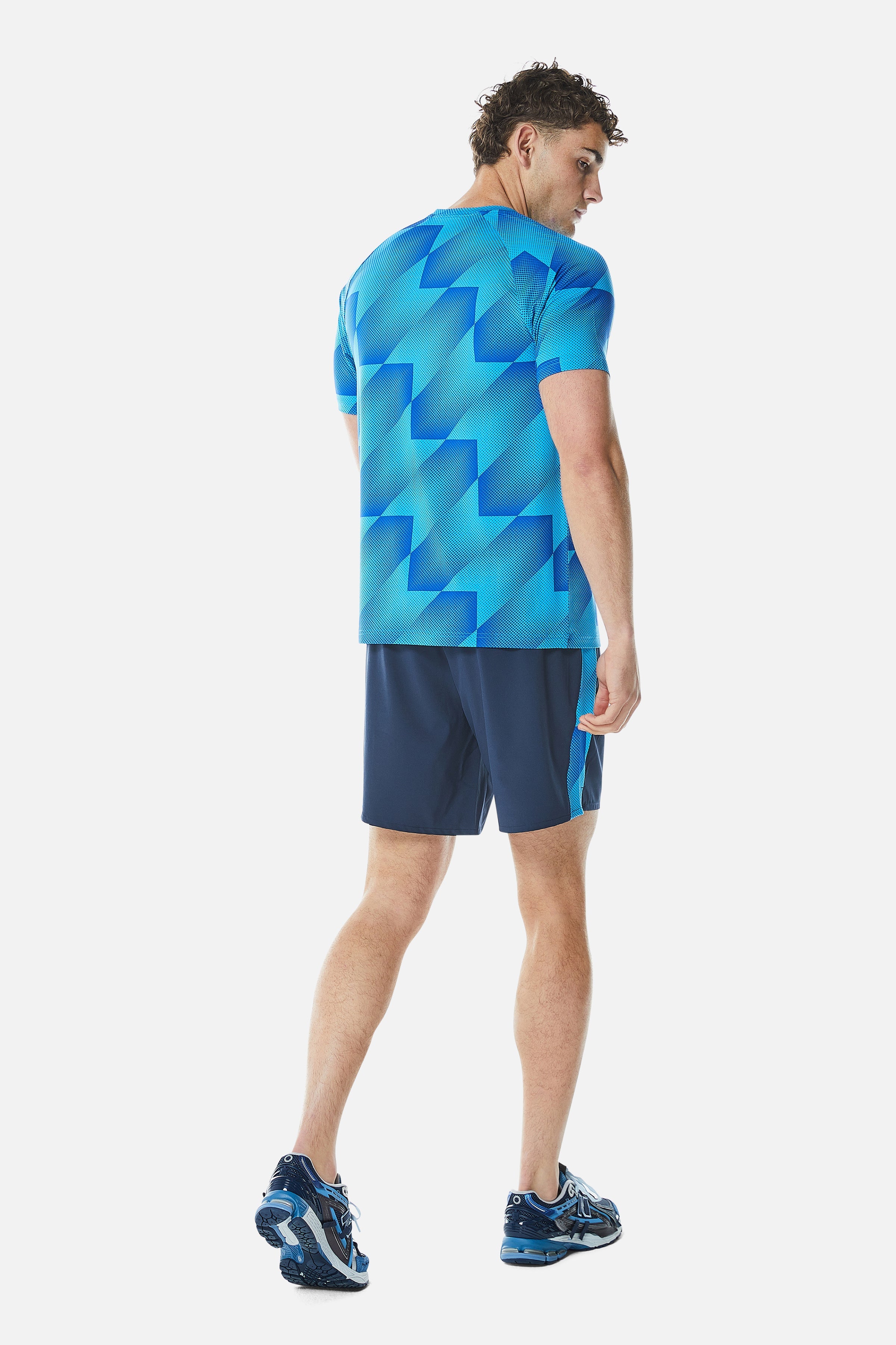 Chevron Twinset - Twilight Haze/Mystic Ocean/Navy Blue