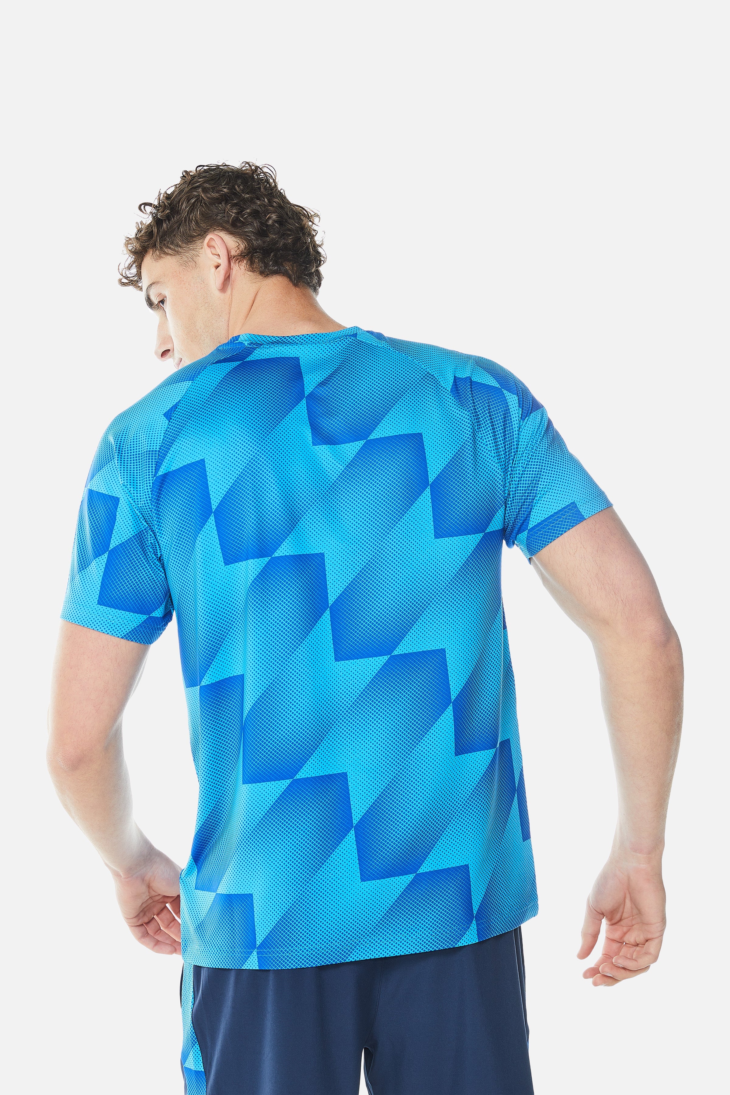 Chevron Twinset - Twilight Haze/Mystic Ocean/Navy Blue