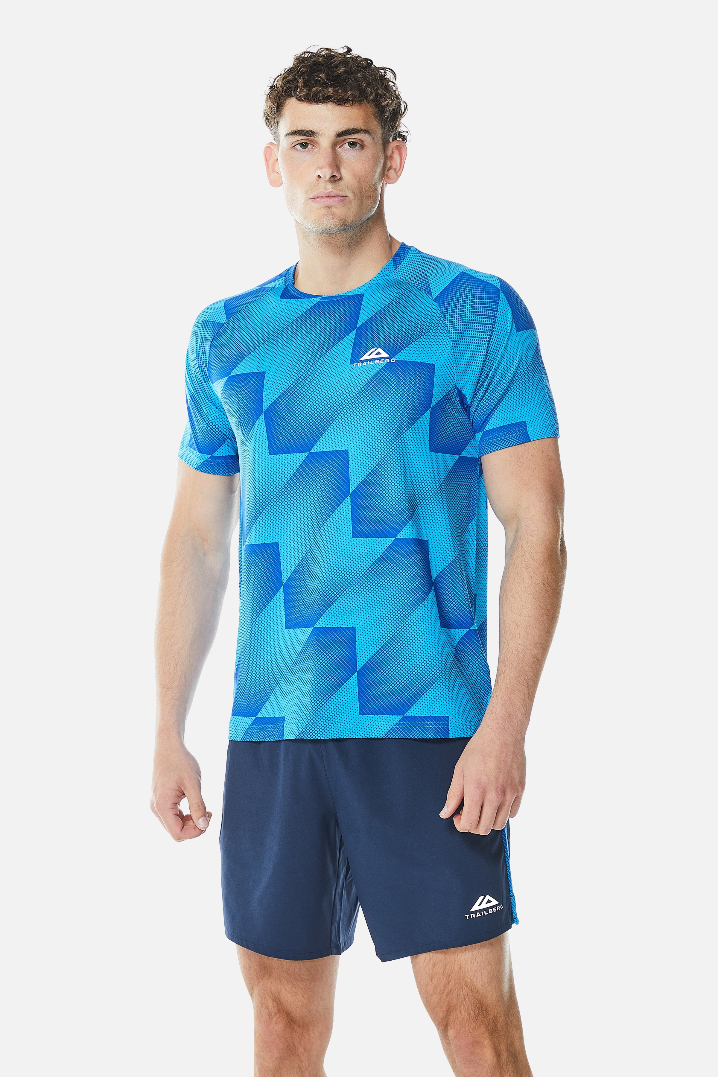 Chevron Twinset - Twilight Haze/Mystic Ocean/Navy Blue