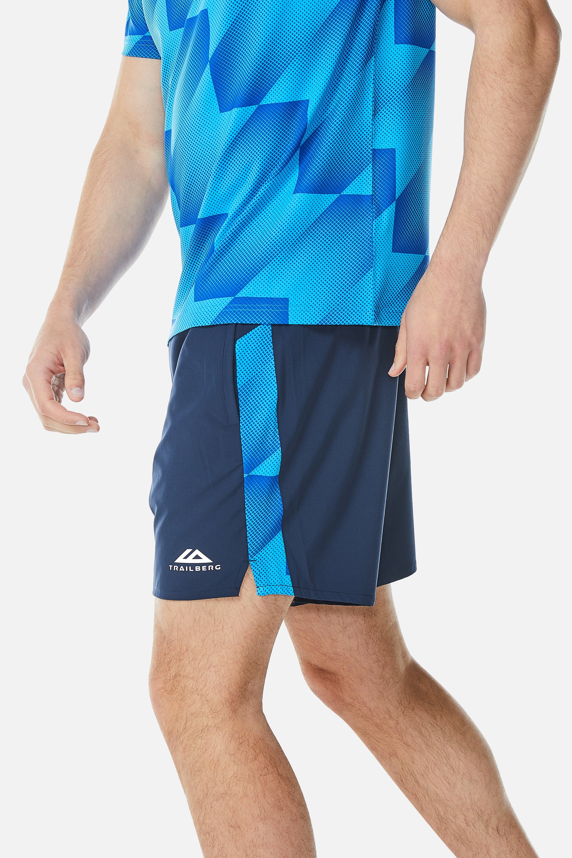 Chevron Short - Navy Blue/Mystic Ocean/Twilight Haze