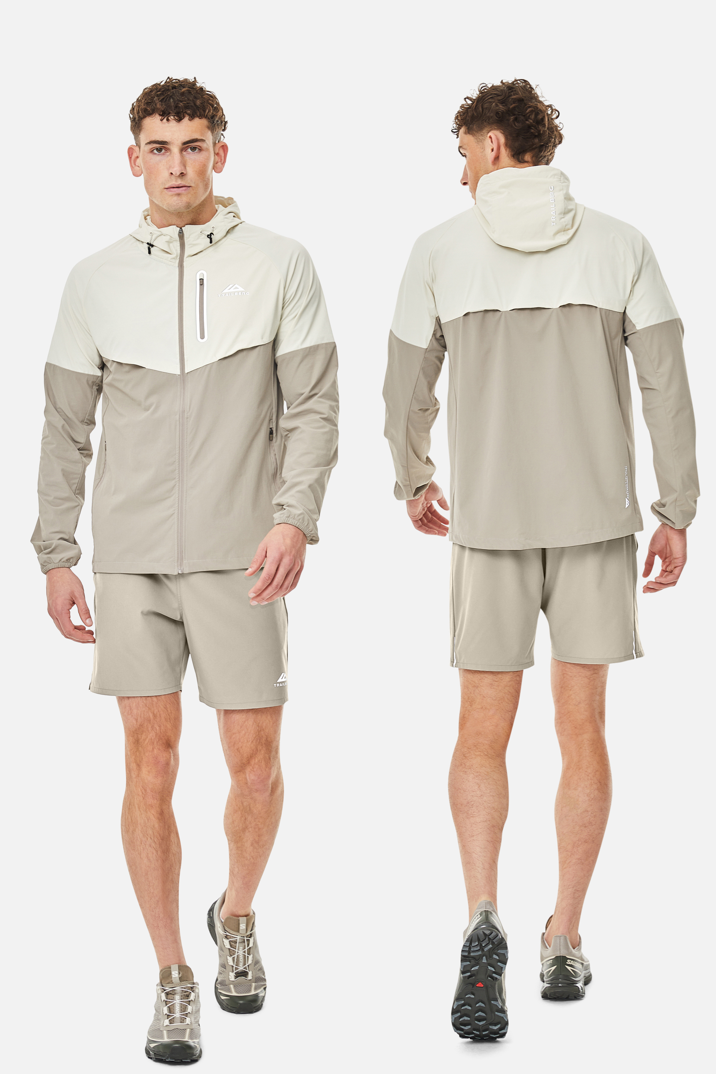 SS25 Cloud Essentials 2.0 Windset - Pale Taupe/Dune White