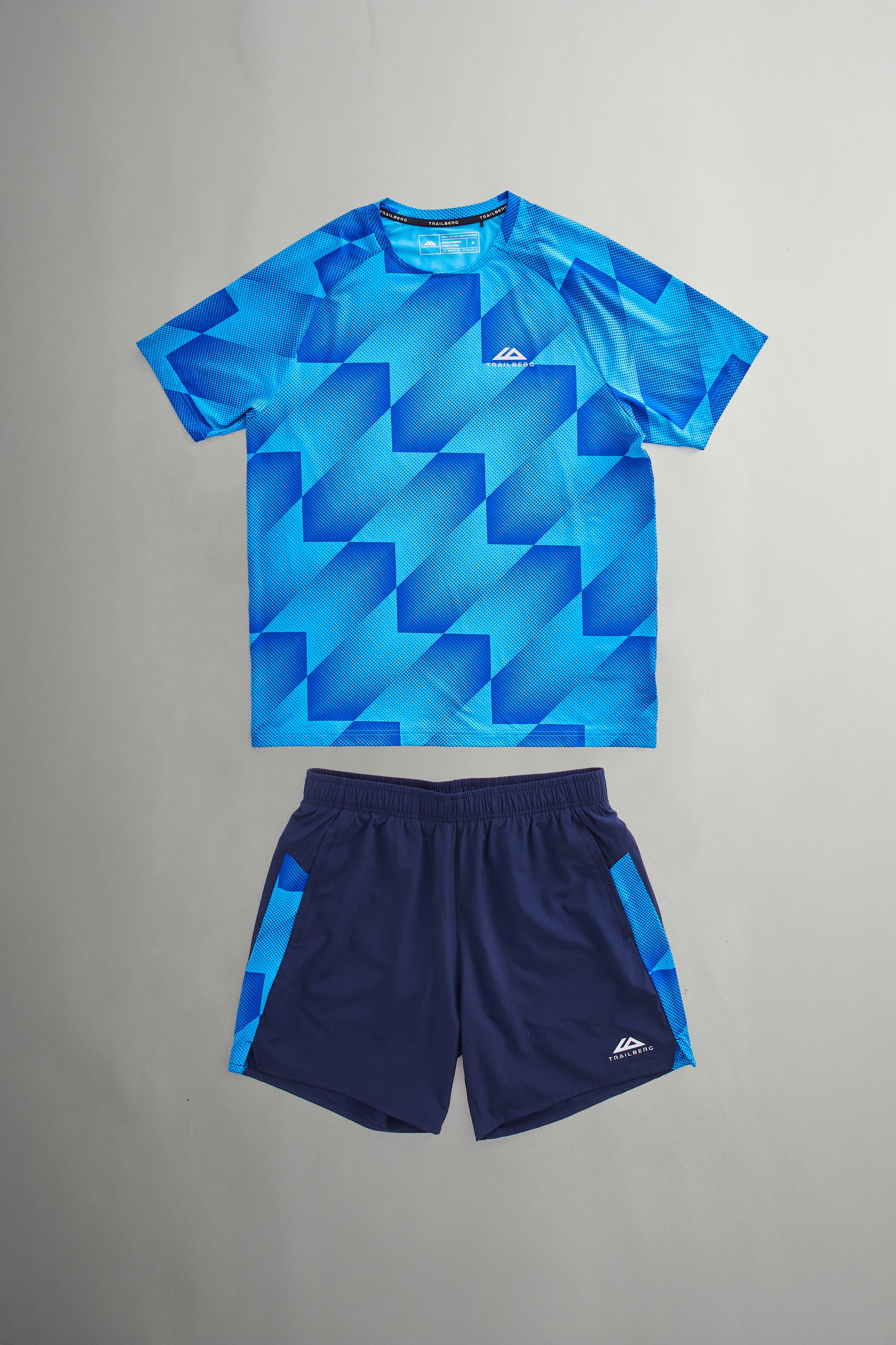 Chevron Twinset - Twilight Haze/Mystic Ocean/Navy Blue