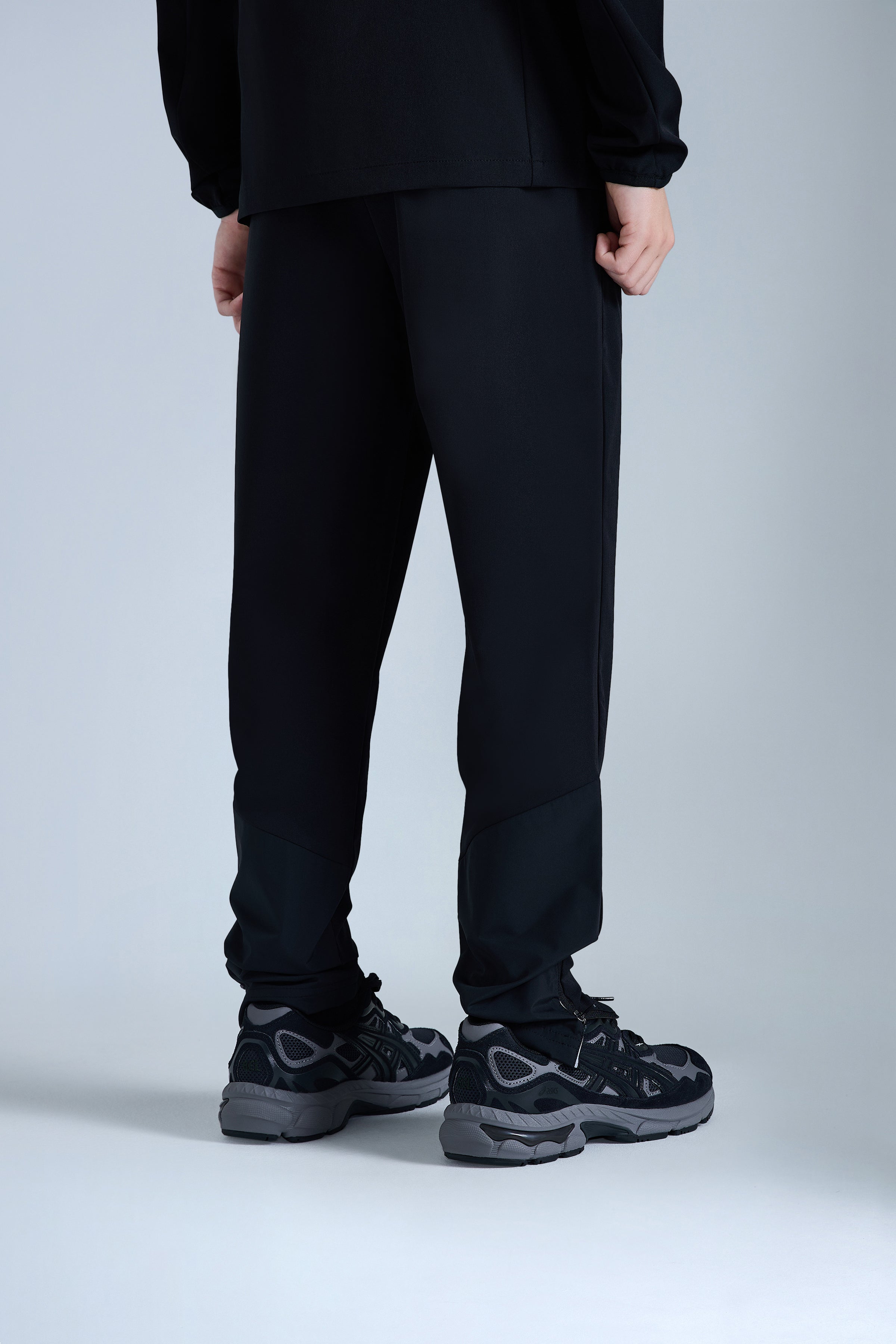 Boys Dune Hybrid Tracksuit - Black
