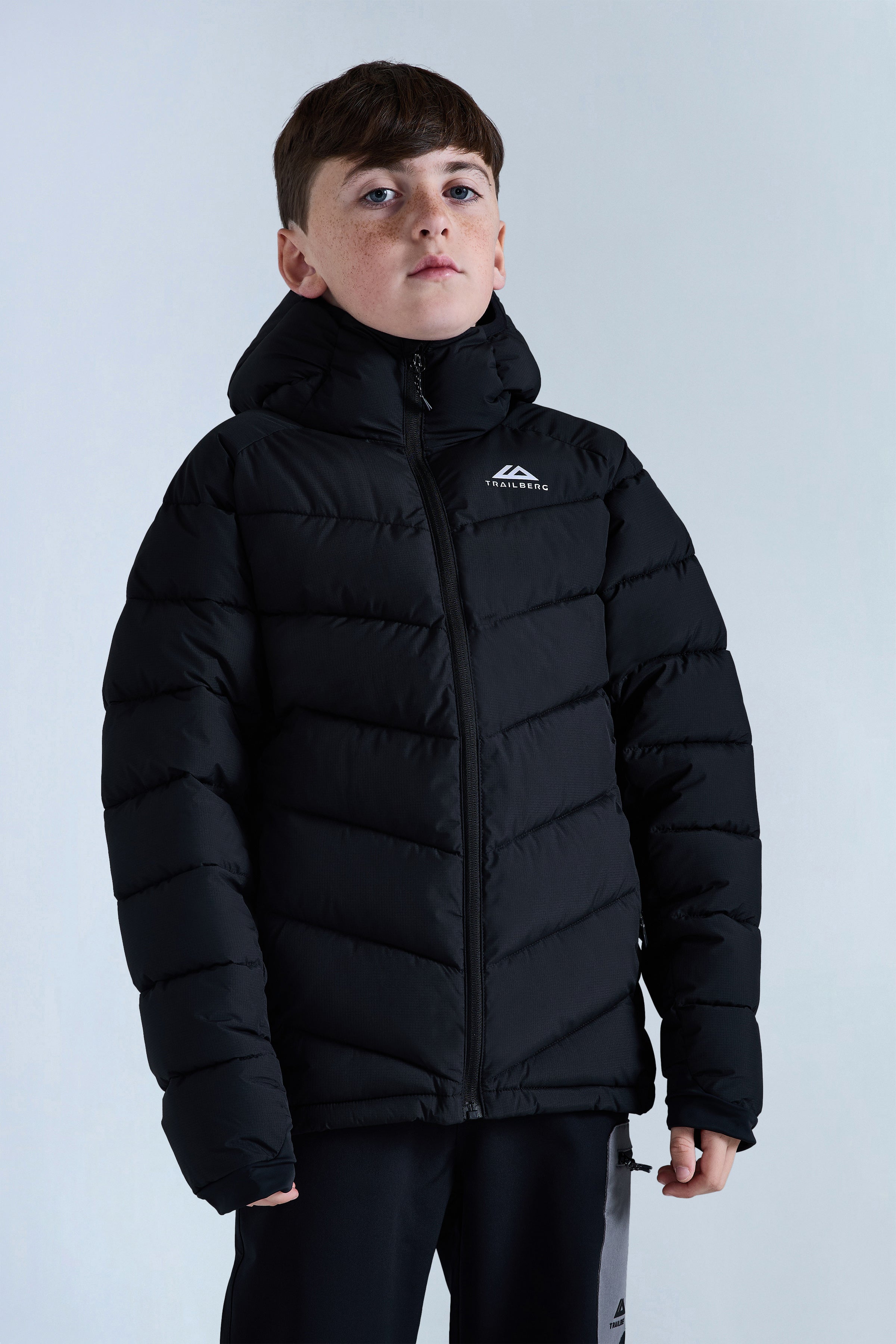 Boys Climate Insulated Jacket - Black