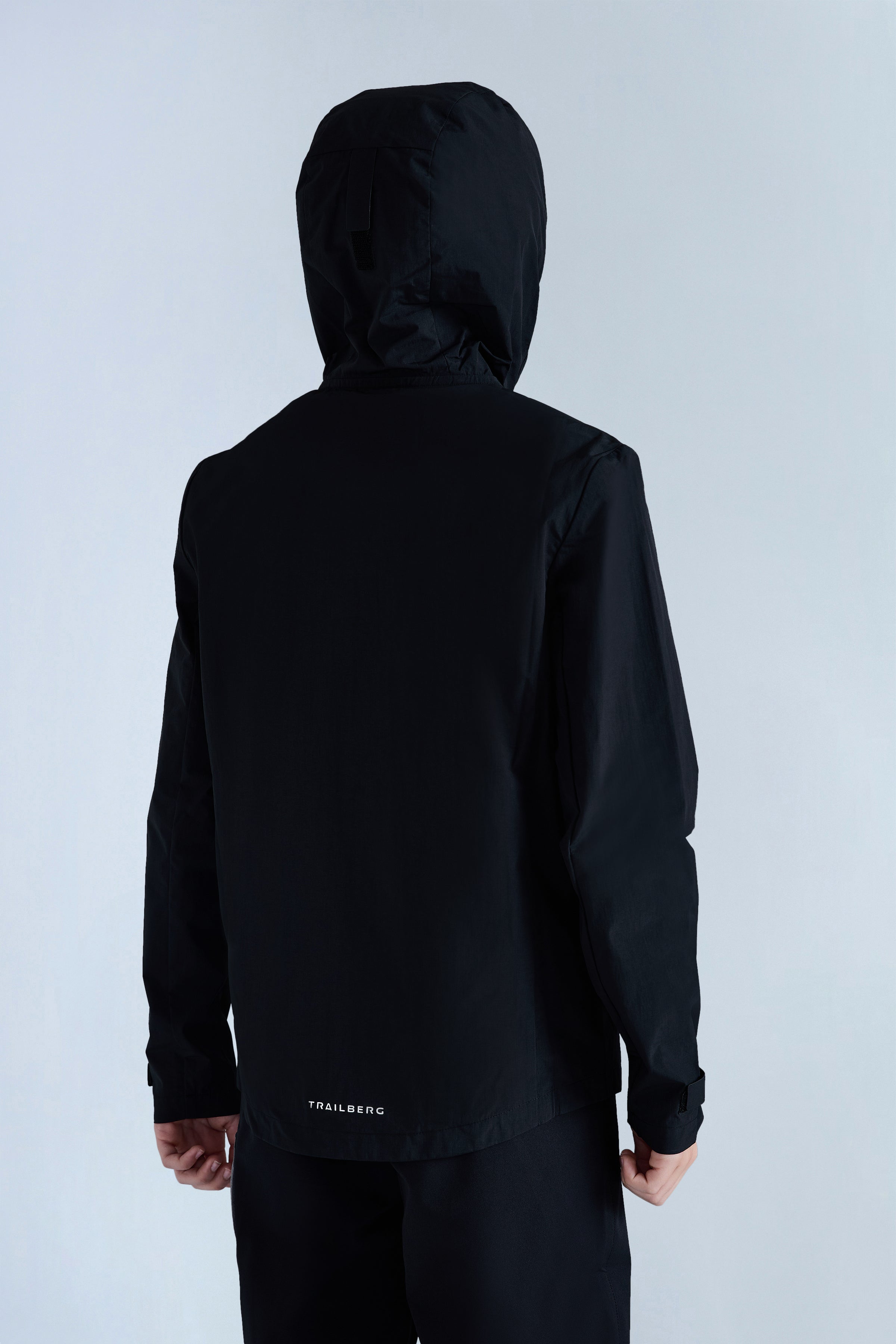 Jungen Cerro Wetterjacke – Schwarz