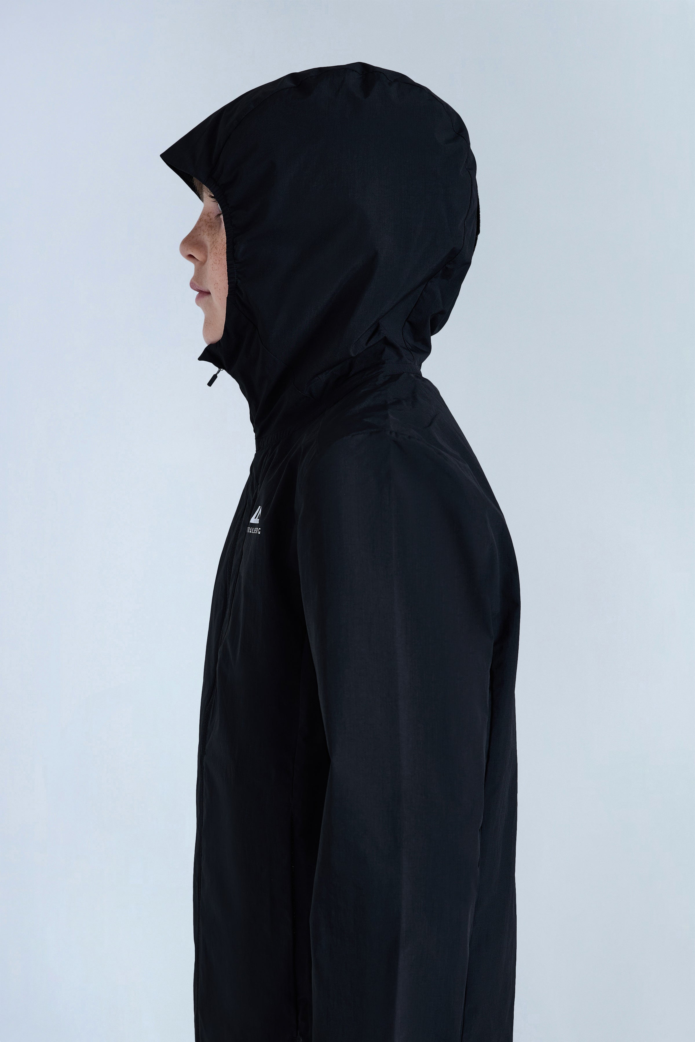 Jungen Cerro Wetterjacke – Schwarz