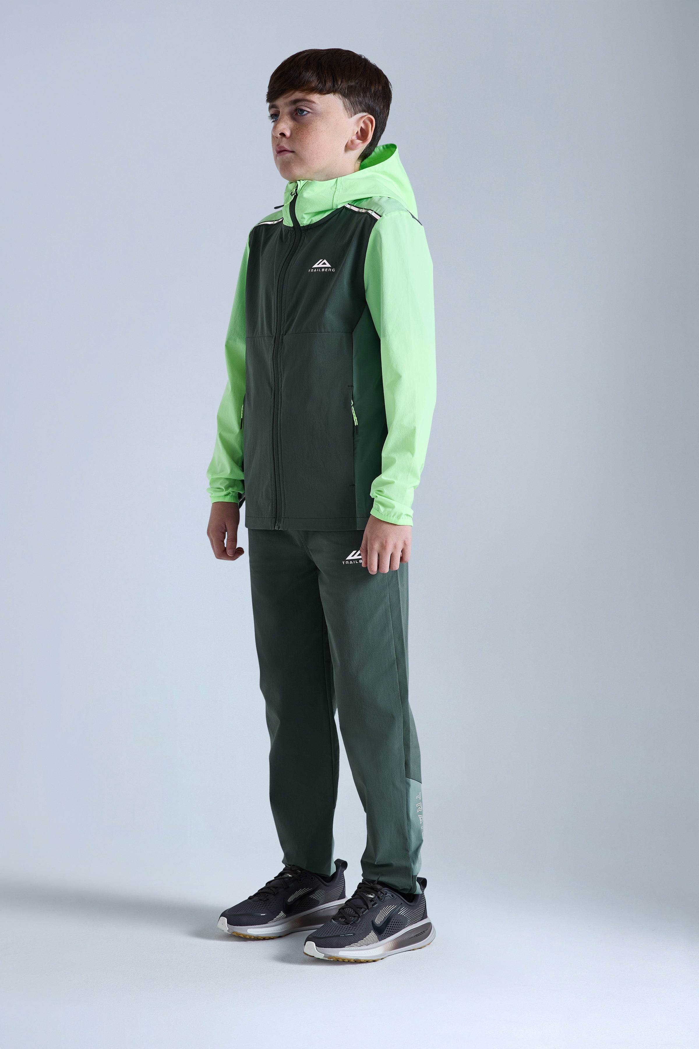 Boys Triathlon 2.0 Woven Pant - Dark Fern/Tidal Green