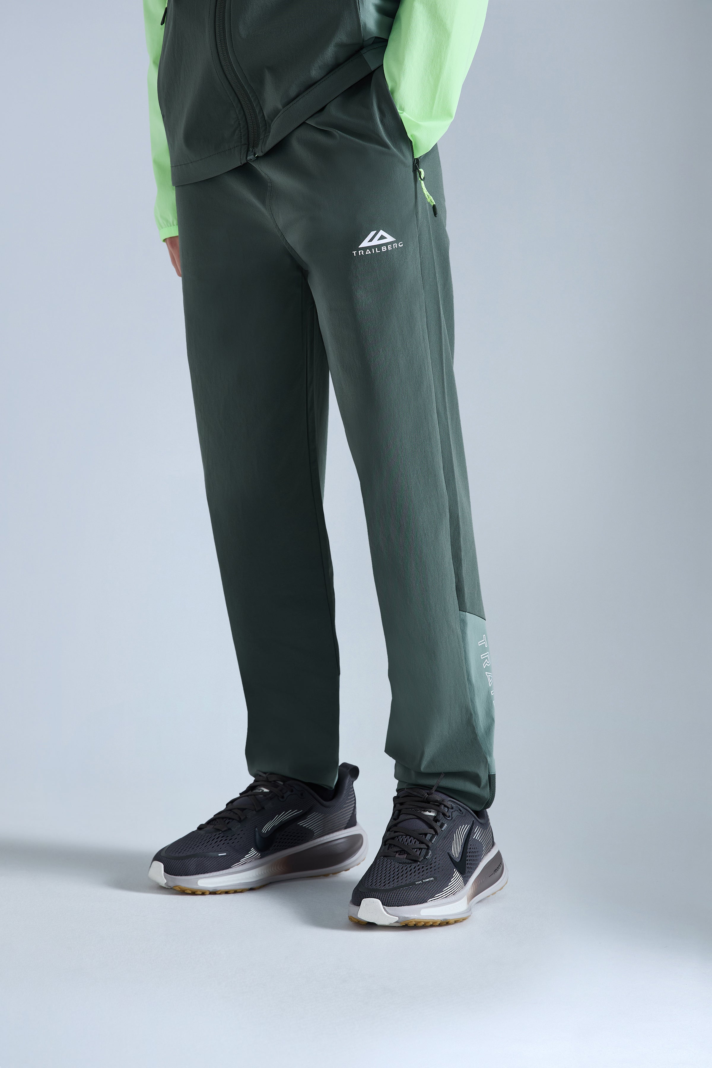 Boys Triathlon 2.0 Tracksuit - Dark Fern/Tidal Green