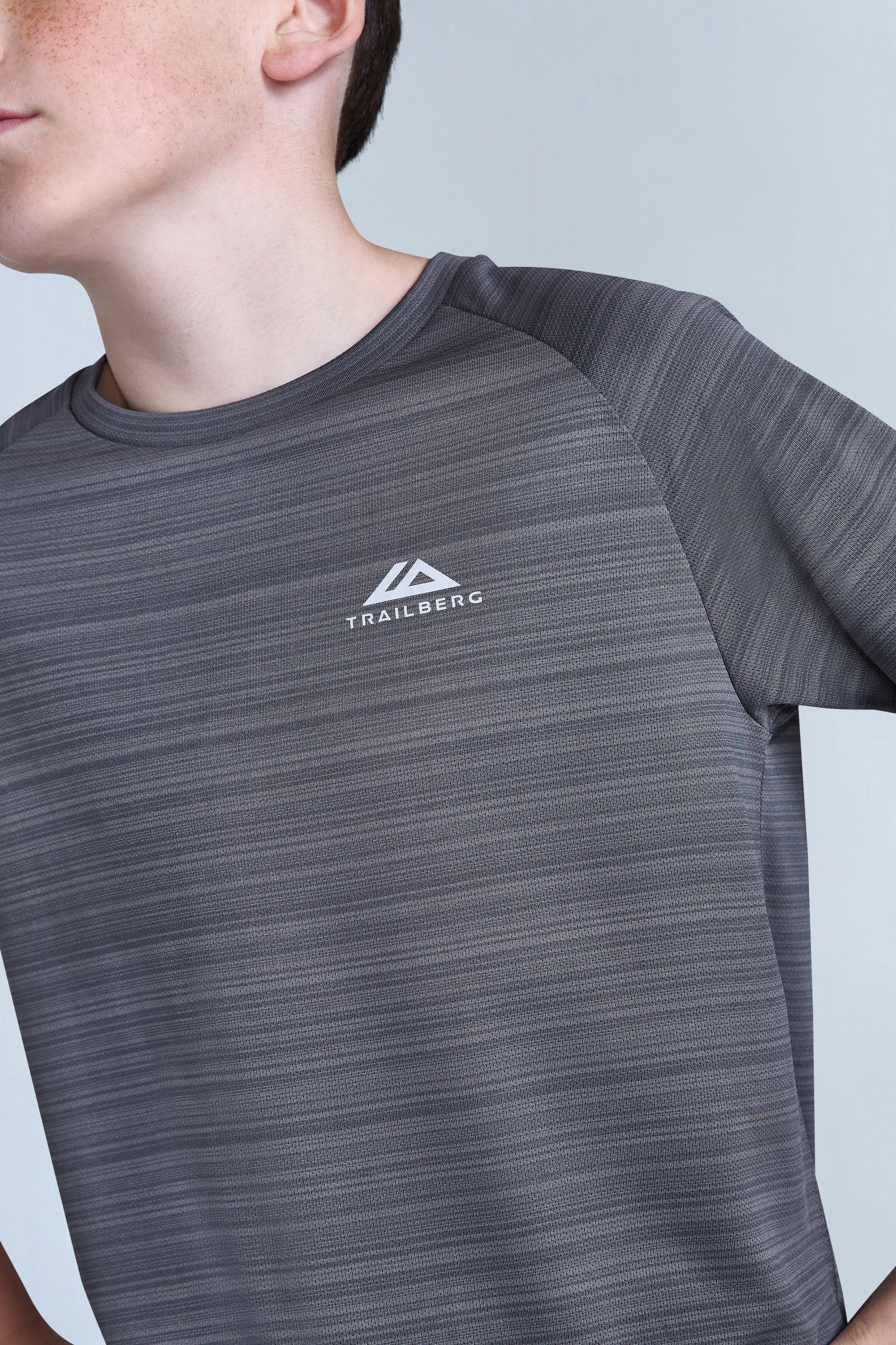 Boys Cloud 2.0 T-Shirt - Urban Smoke/Black