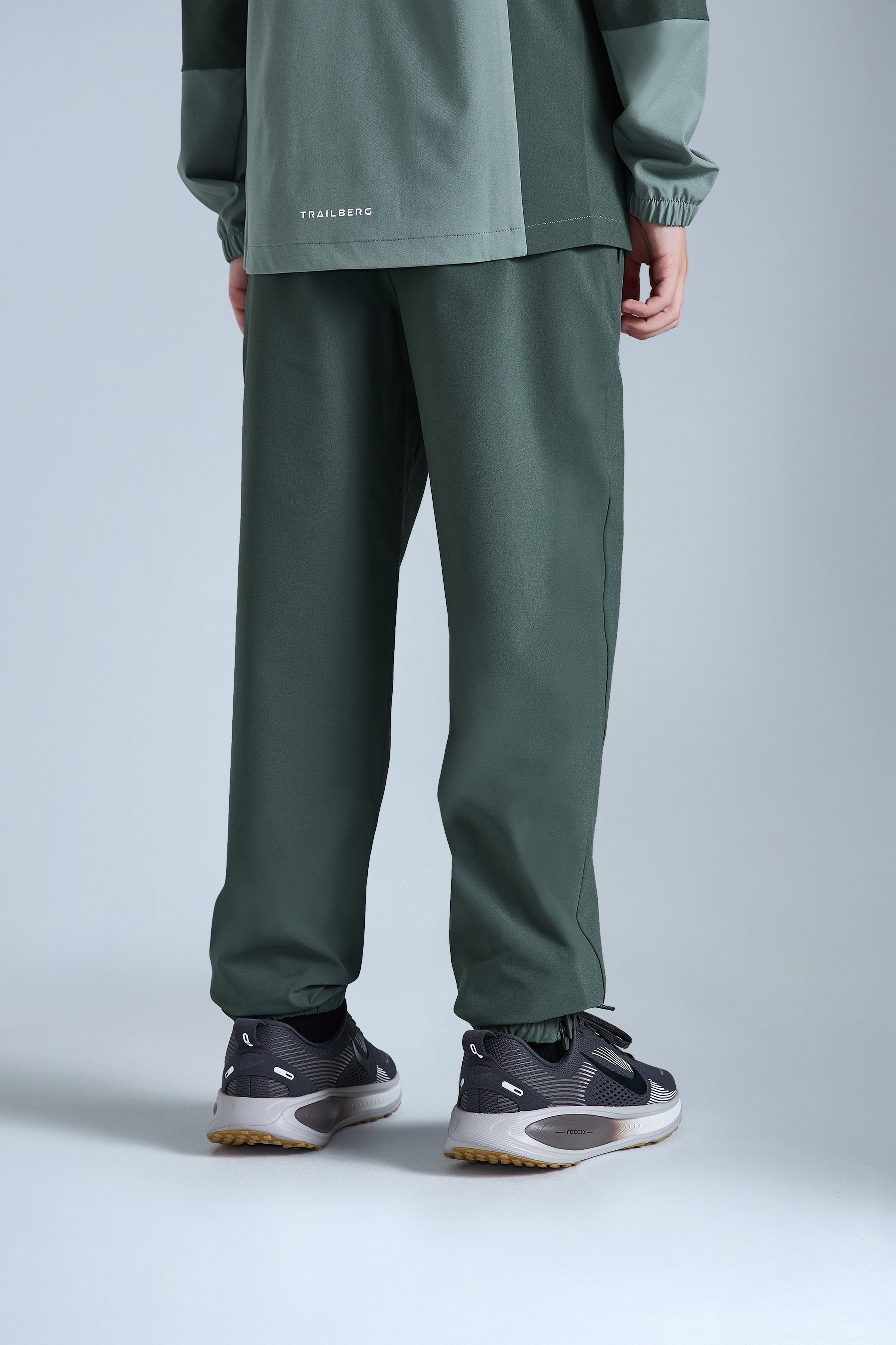 Boys Essentials Tracksuit - Tidal Green/Dark Fern