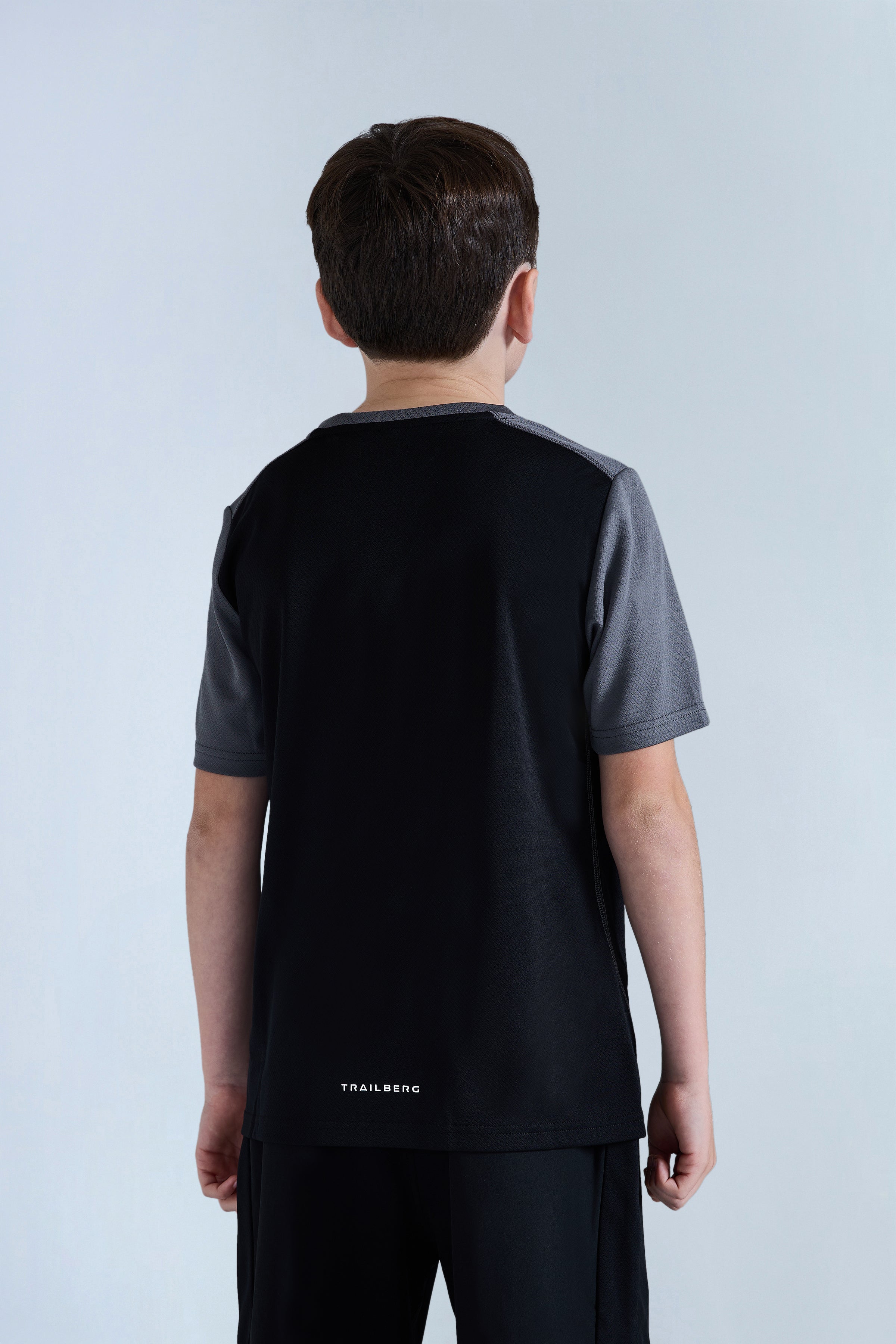 Boys Essentials Twinset - Black/Urban Smoke