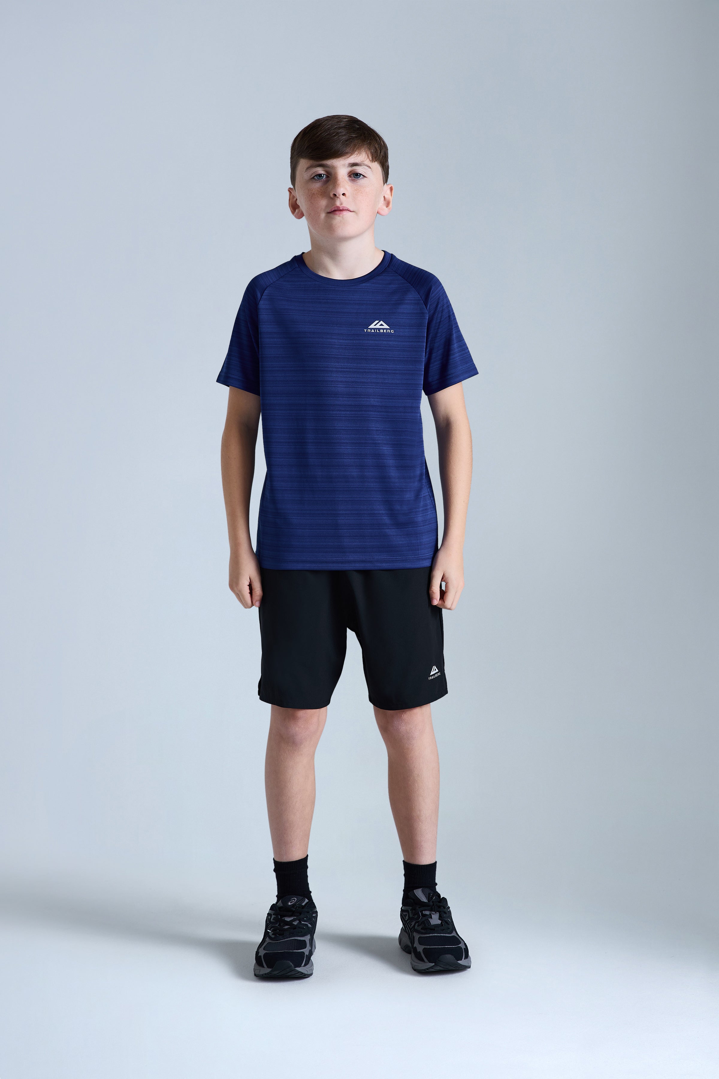 Boys Cloud 2.0 T-Shirt - Space Blue/Navy Blue