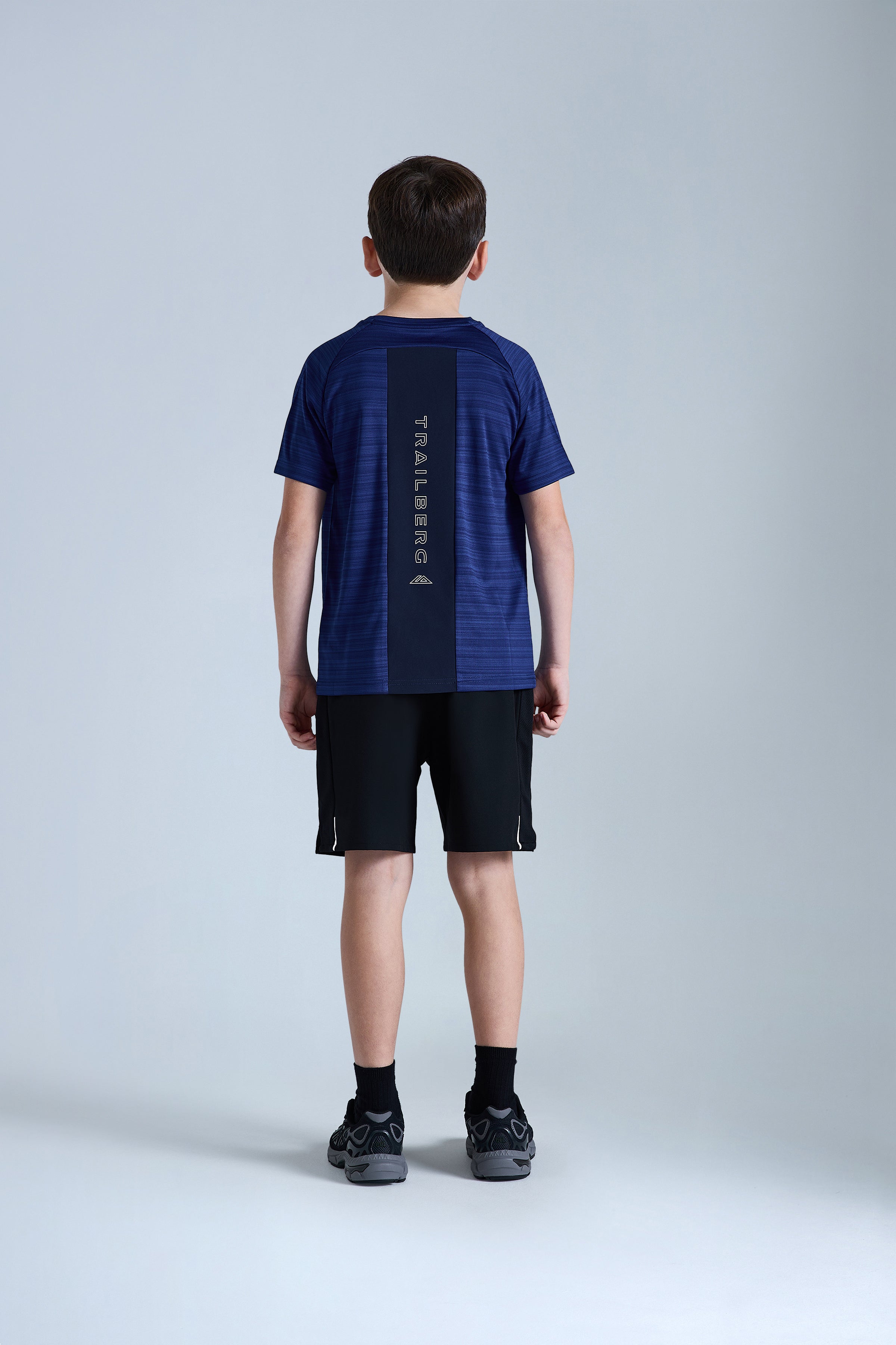 Boys Cloud 2.0 T-Shirt - Space Blue/Navy Blue