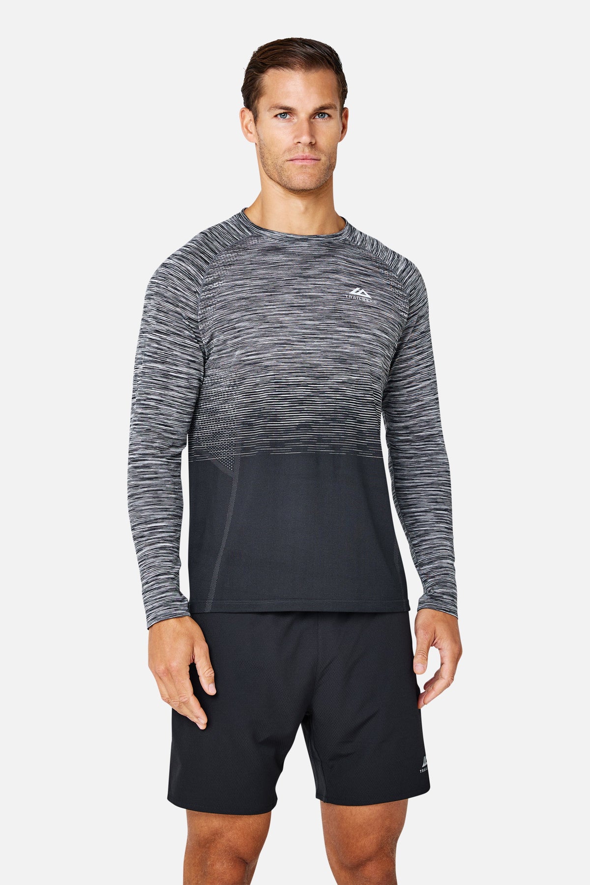 Arc Long Sleeve Gotthard Twinset - Black/Moon Grey
