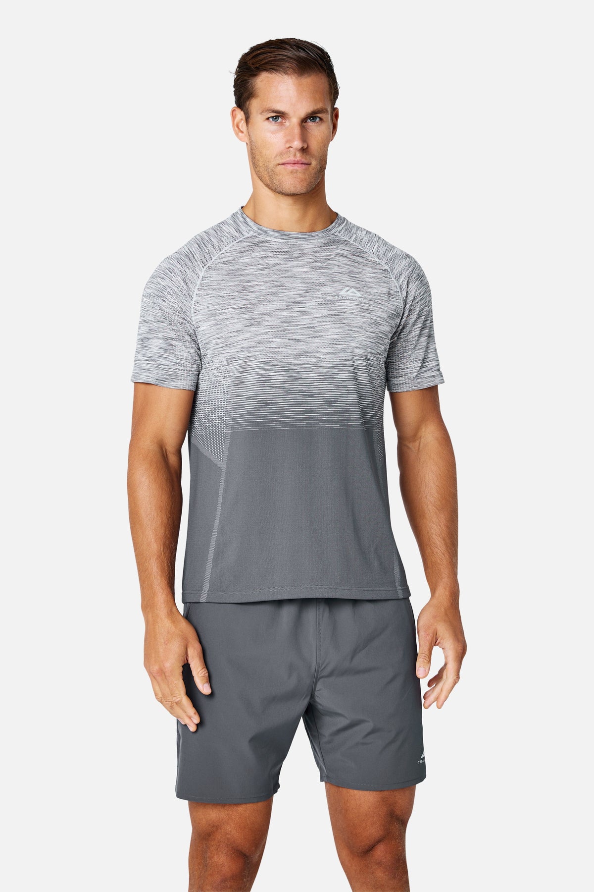 Arc Seamless 2.0 Tee - Graphite Grey/Soft Silver/Cloud Ash/Sky Veil
