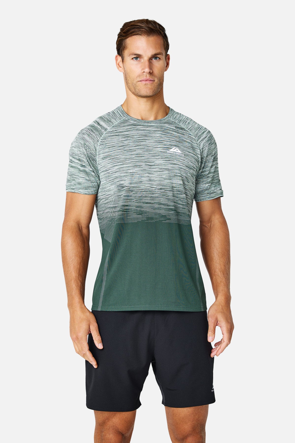 Arc Seamless 2.0 Tee - Everveil/ Wild Grove/ Frosted Leaf/ Icewall White