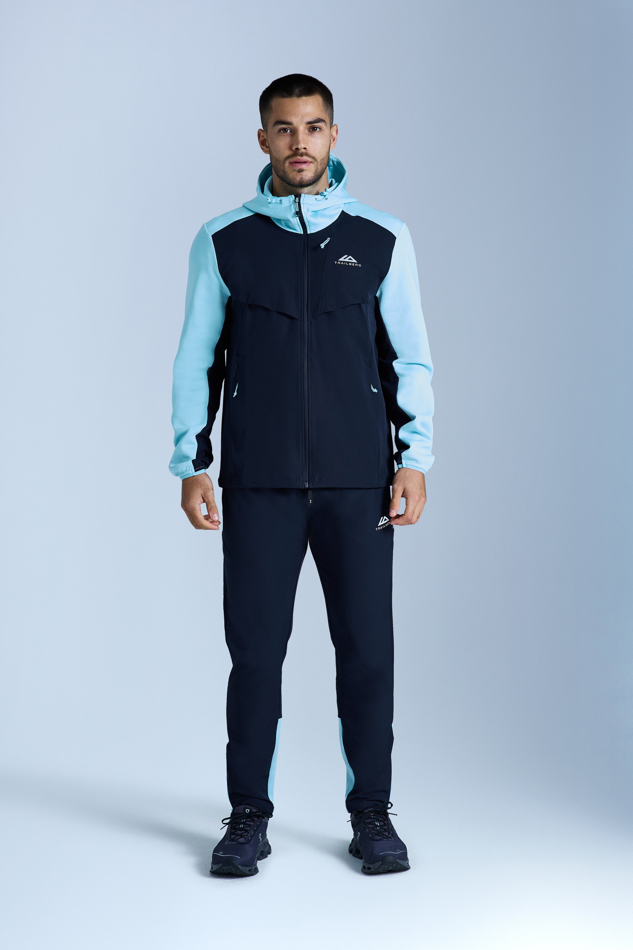 Rapid Dash 2.0 Tracksuit - Deep Ocean/Cyan Wave