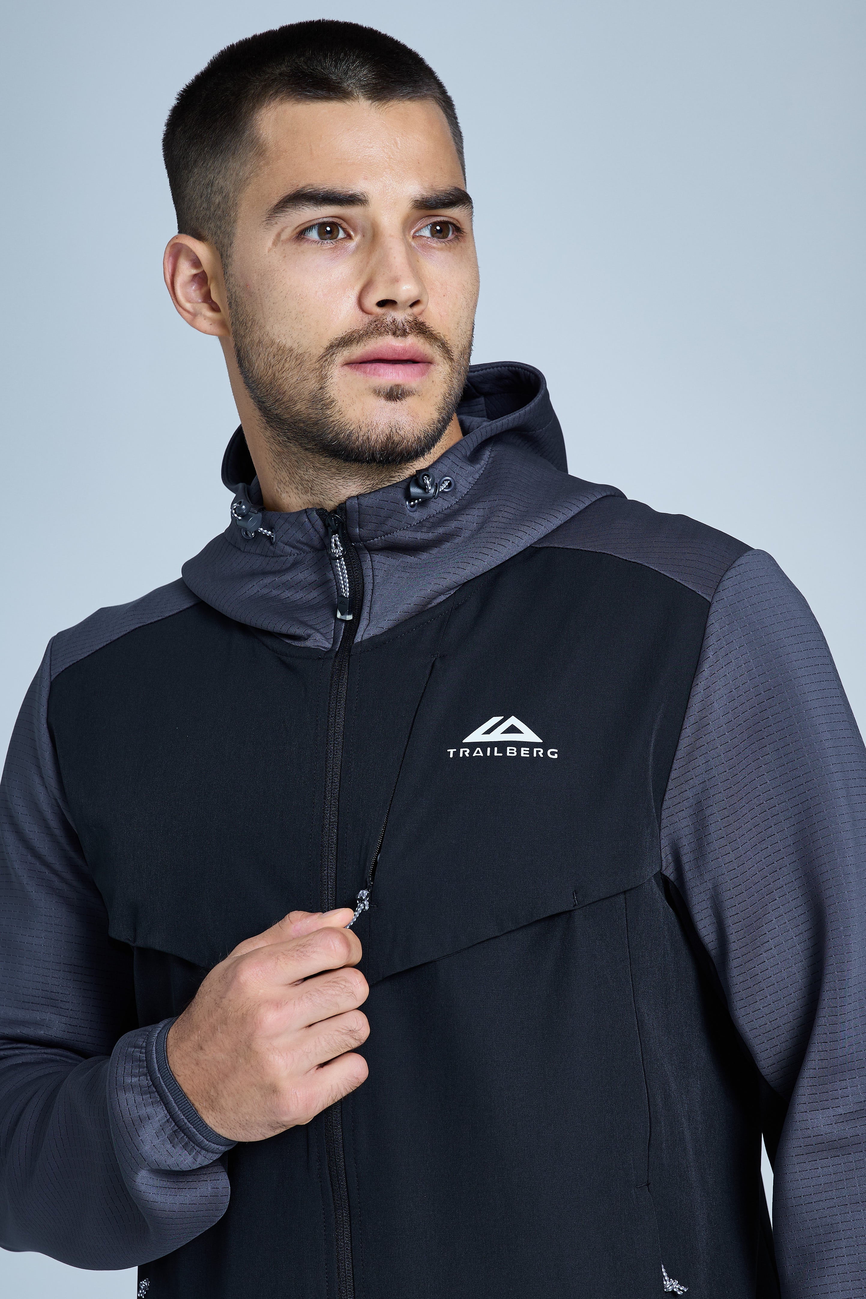 Rapid Dash 2.0 Tracksuit - Black/Volcano Grey