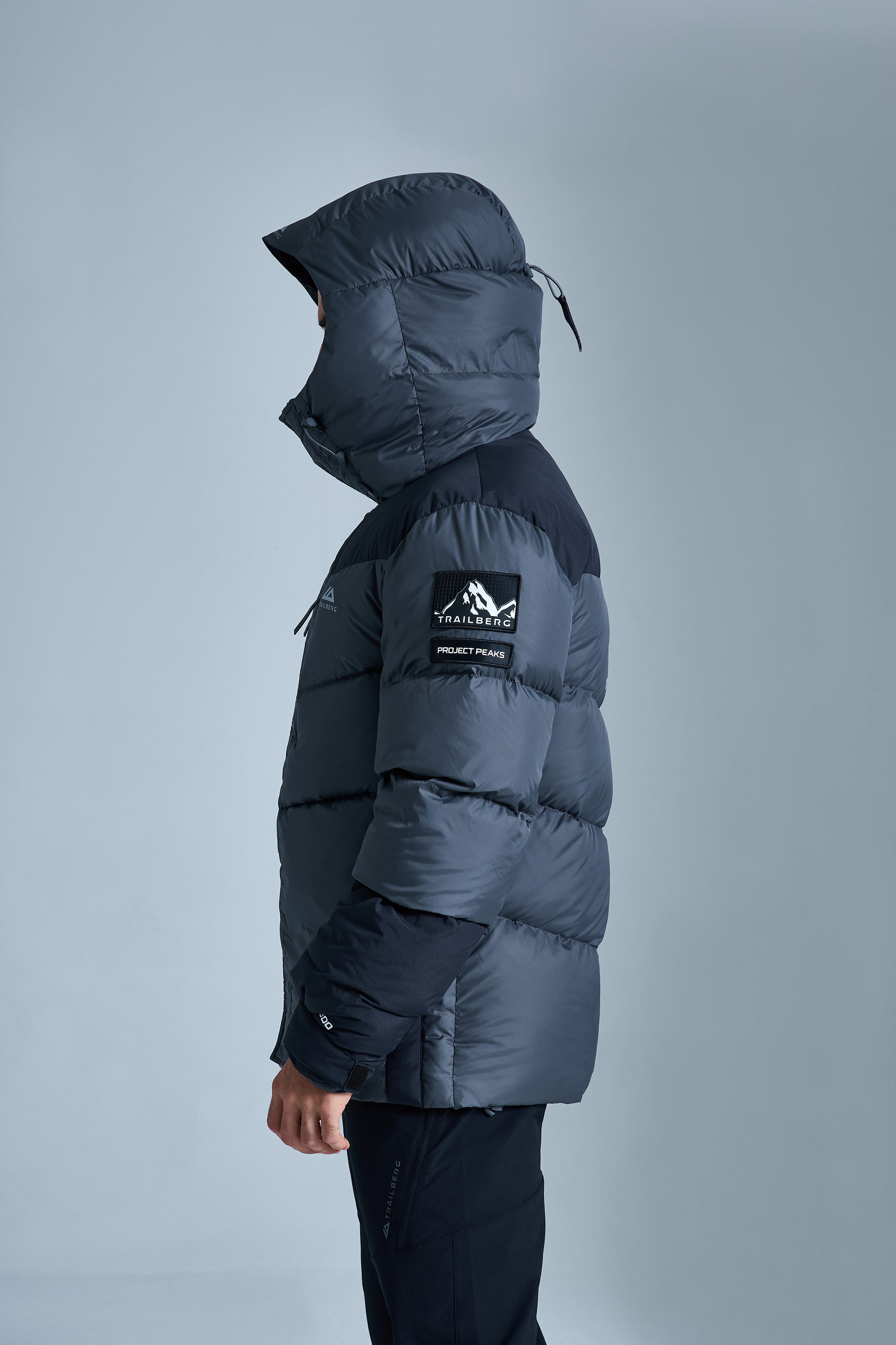 Everest 600F Down Jacket - Volcano Grey/Black