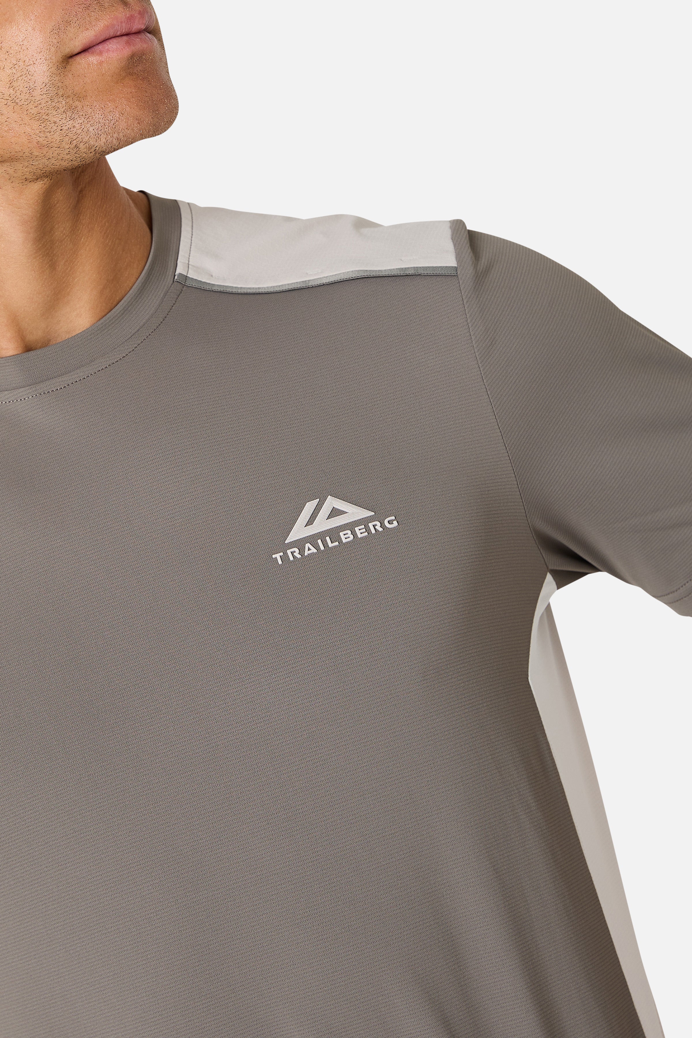 Triathlon Ultra Tee - Mocha/Pebble Stone/Frosted Ridge