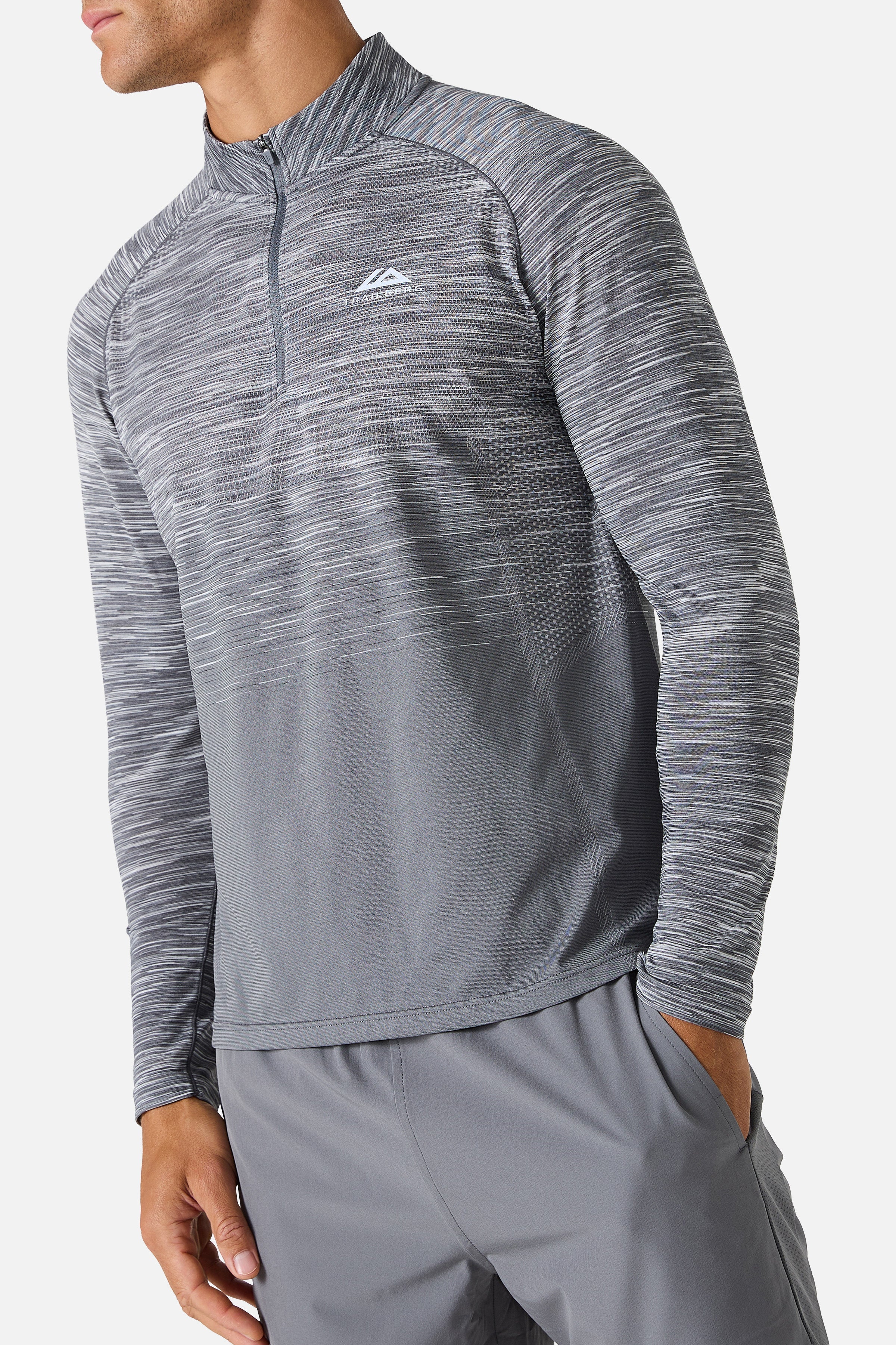 Arc Seamless 2.0 1/4 Zip - Nightfall Grey/Graphite Grey/Ash Grey/Lunar Grey