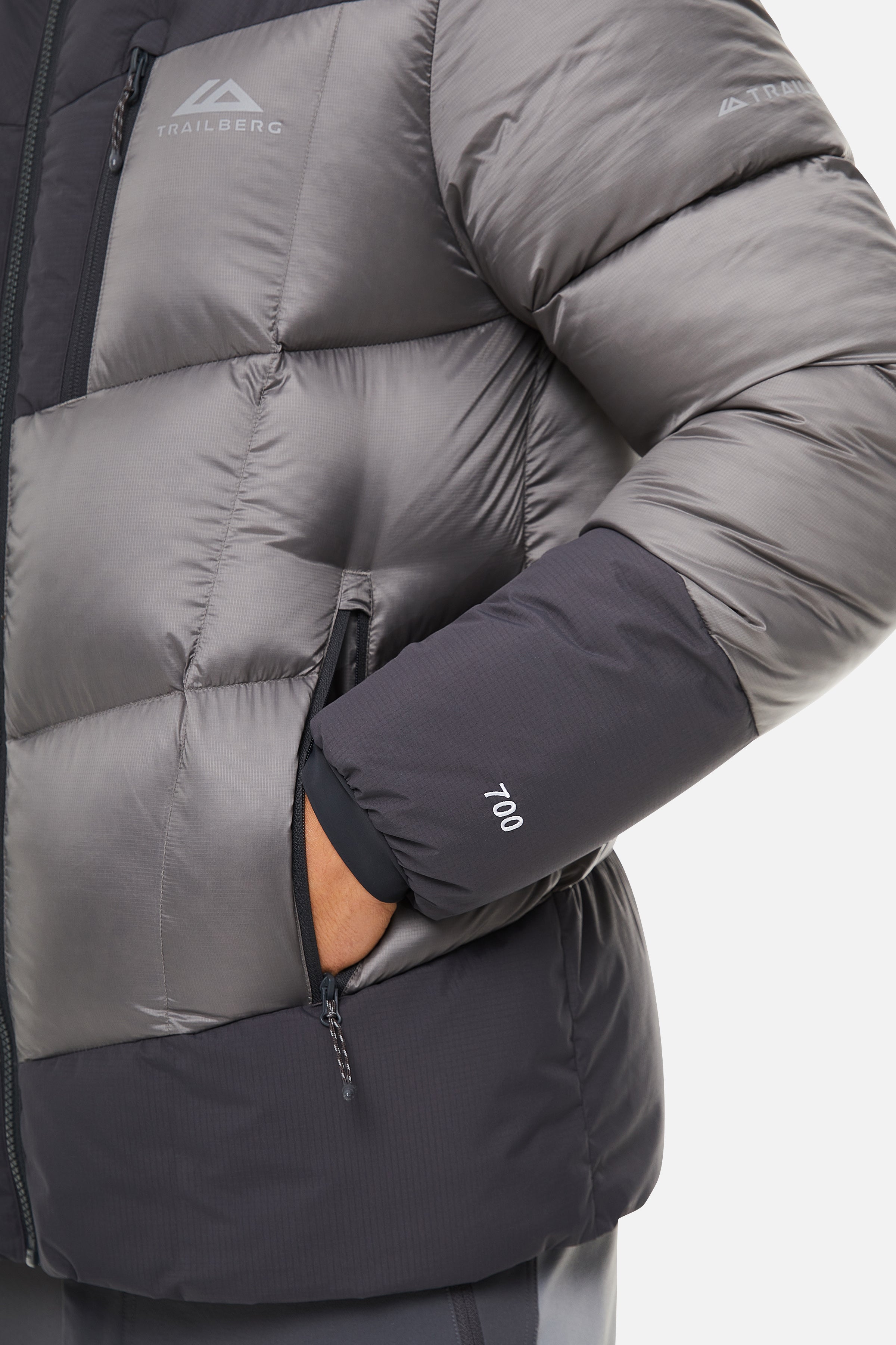 Eiger Puffer - Grey/Light Grey