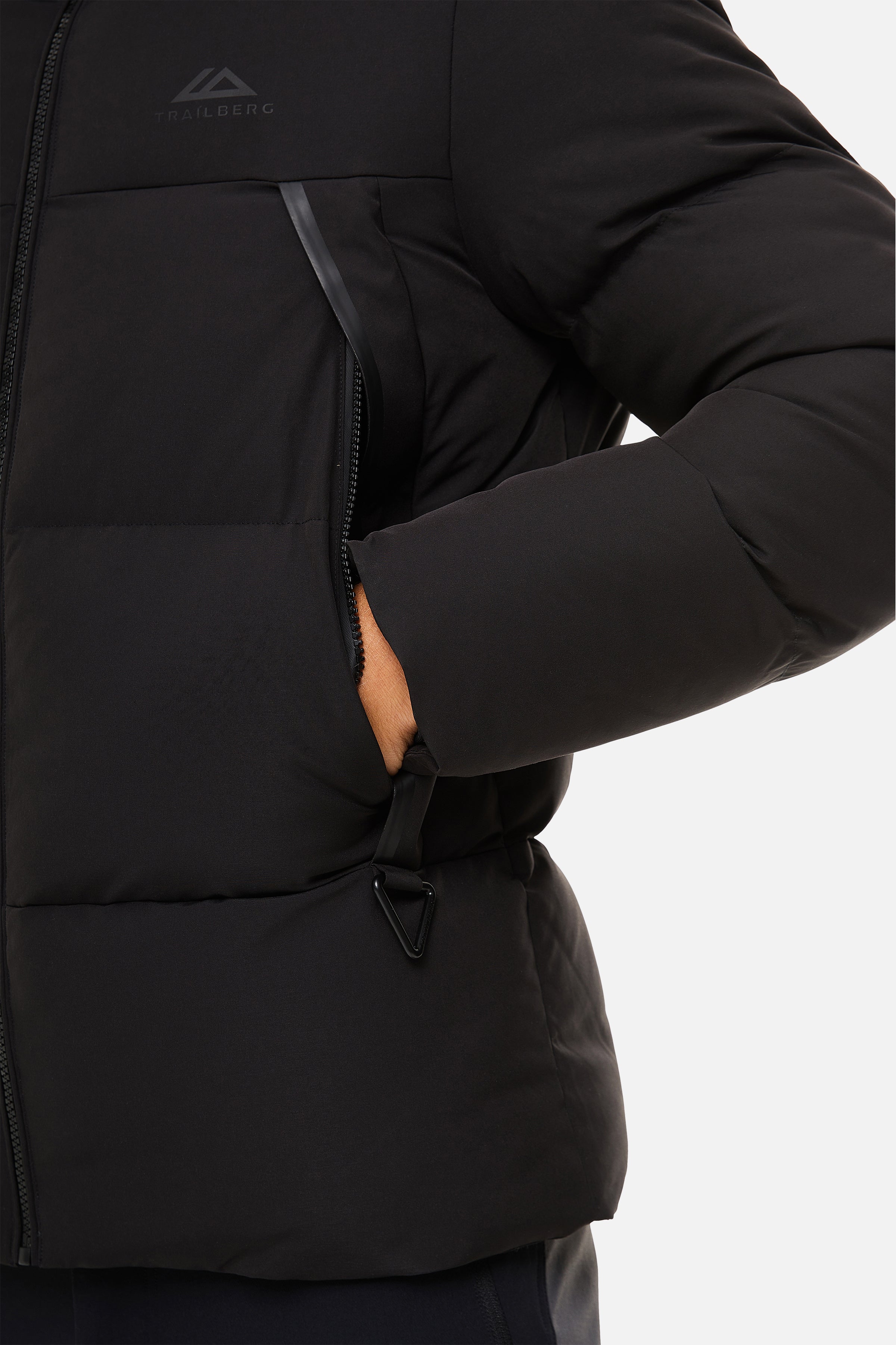 Laax Puffer - Black