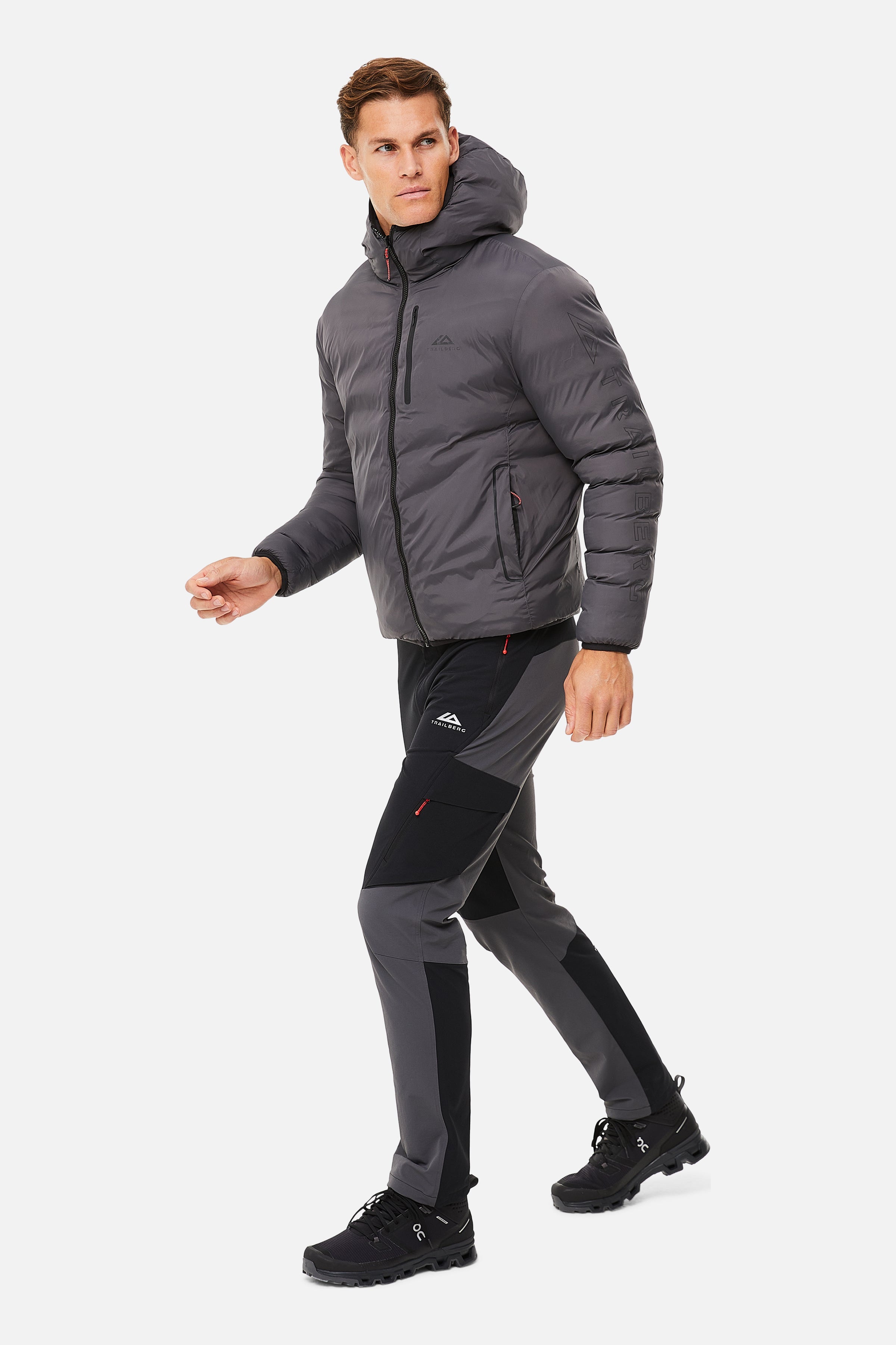 Valais Reversible Jacket - Black/Grey