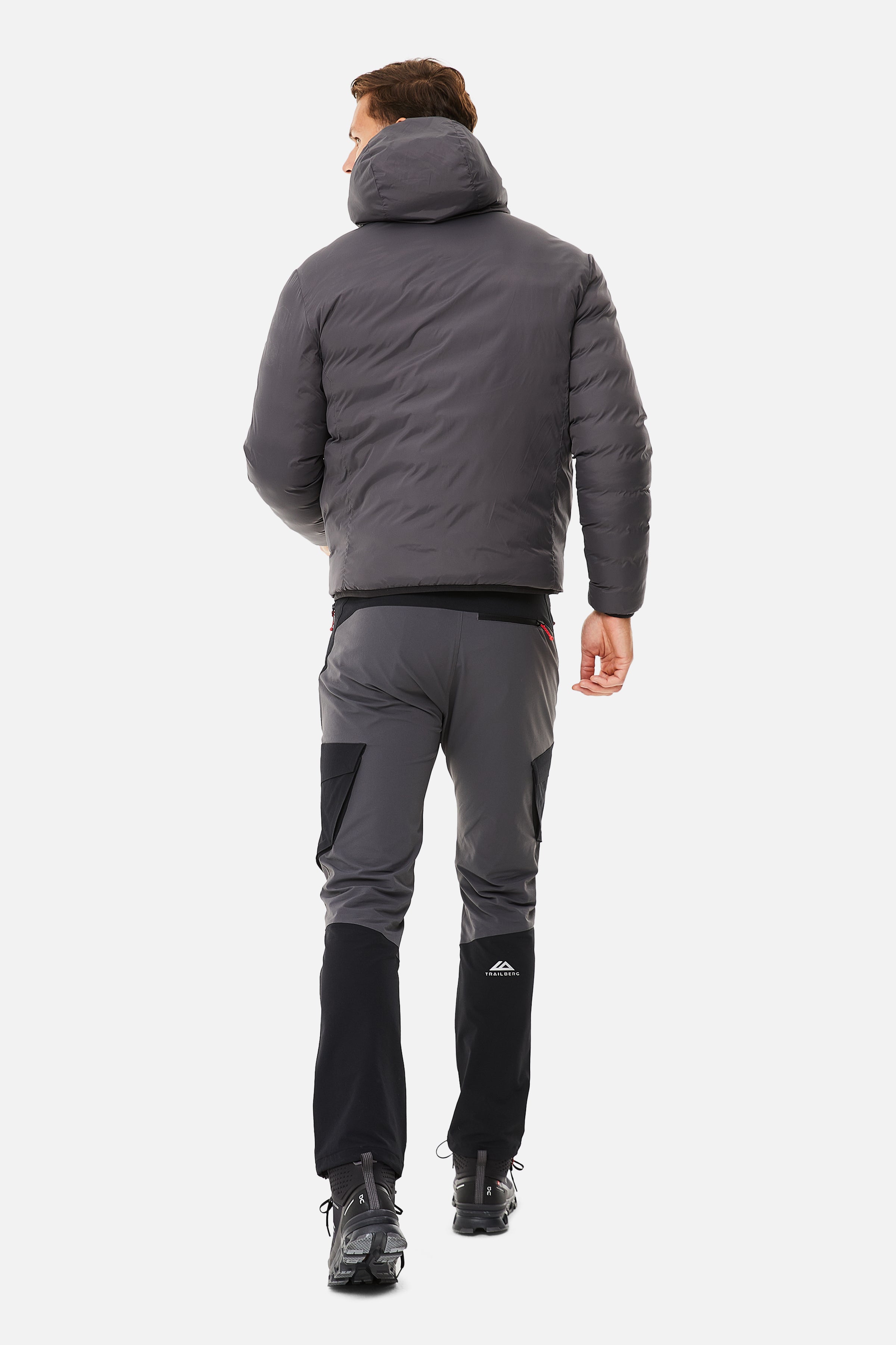 Valais Reversible Jacket - Black/Grey