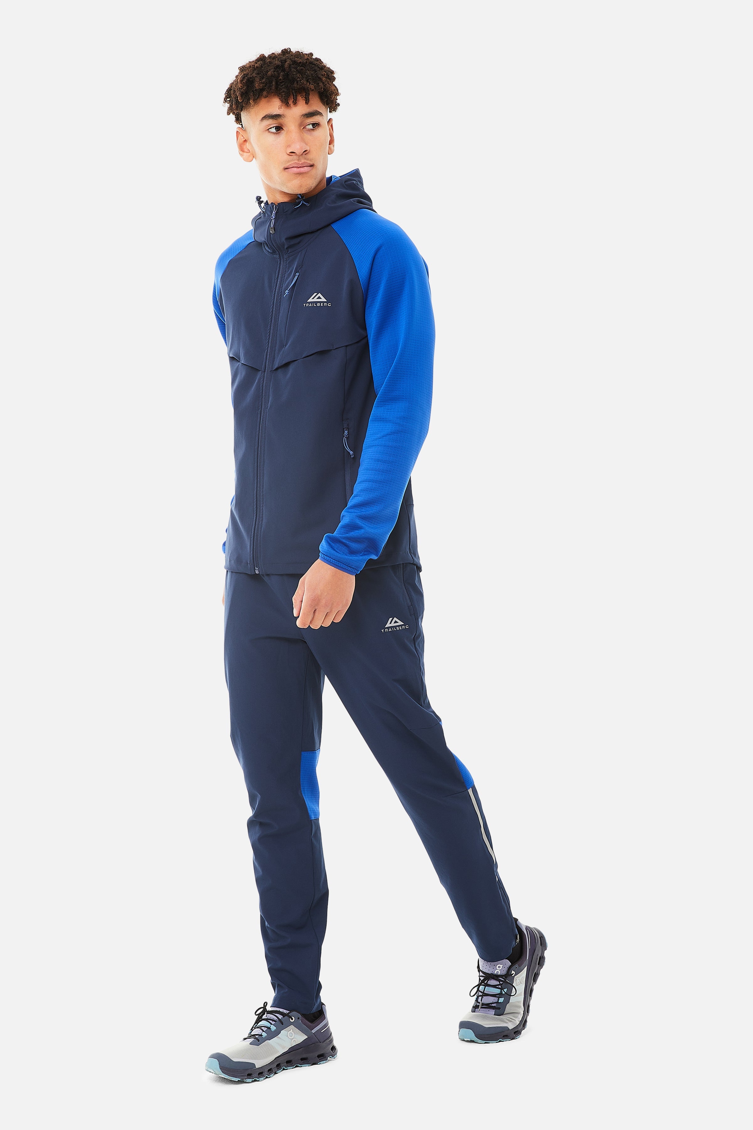 Rapid Dash Tracksuit - Navy/Cobalt