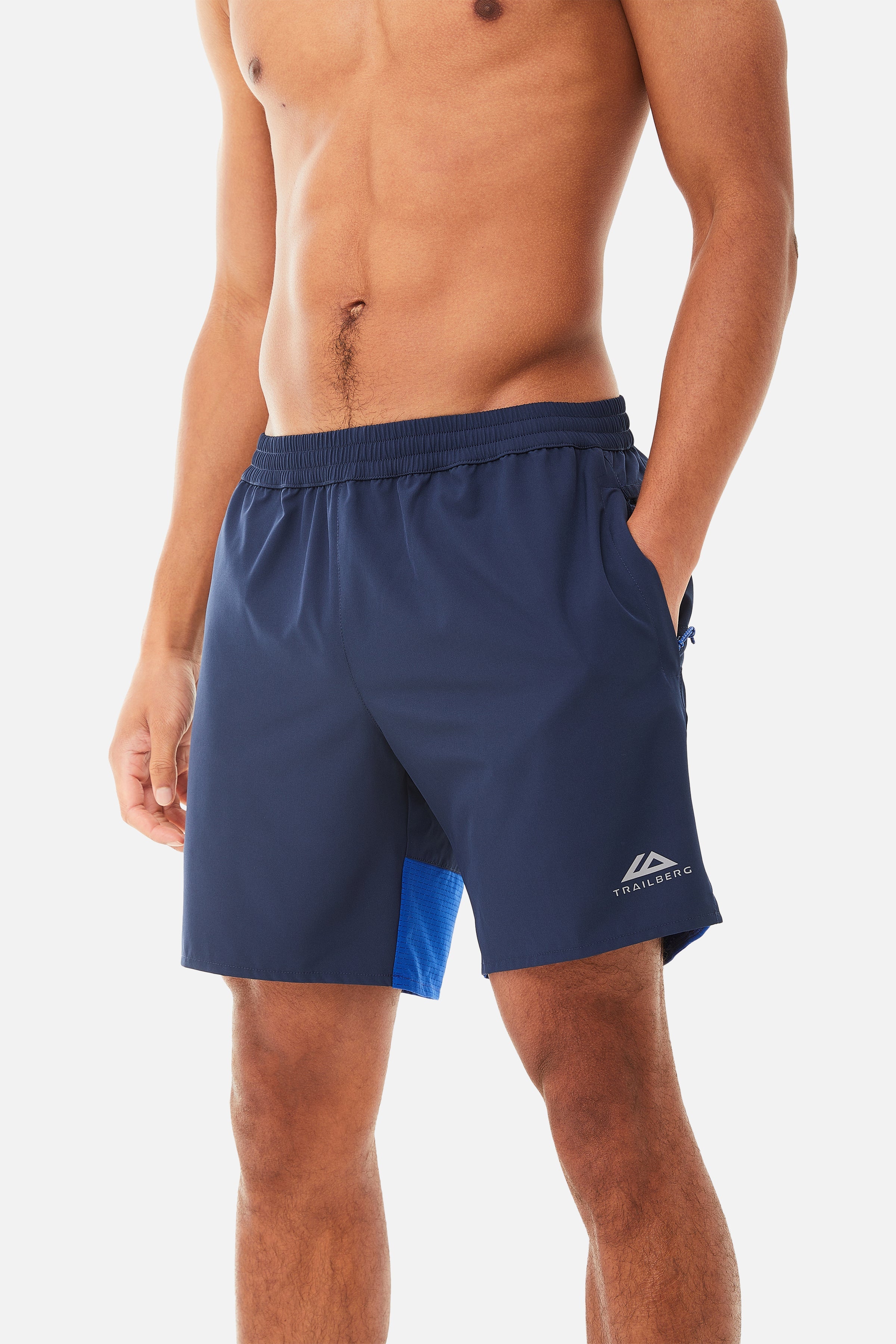 Rapid Dash Short - Navy/Cobalt