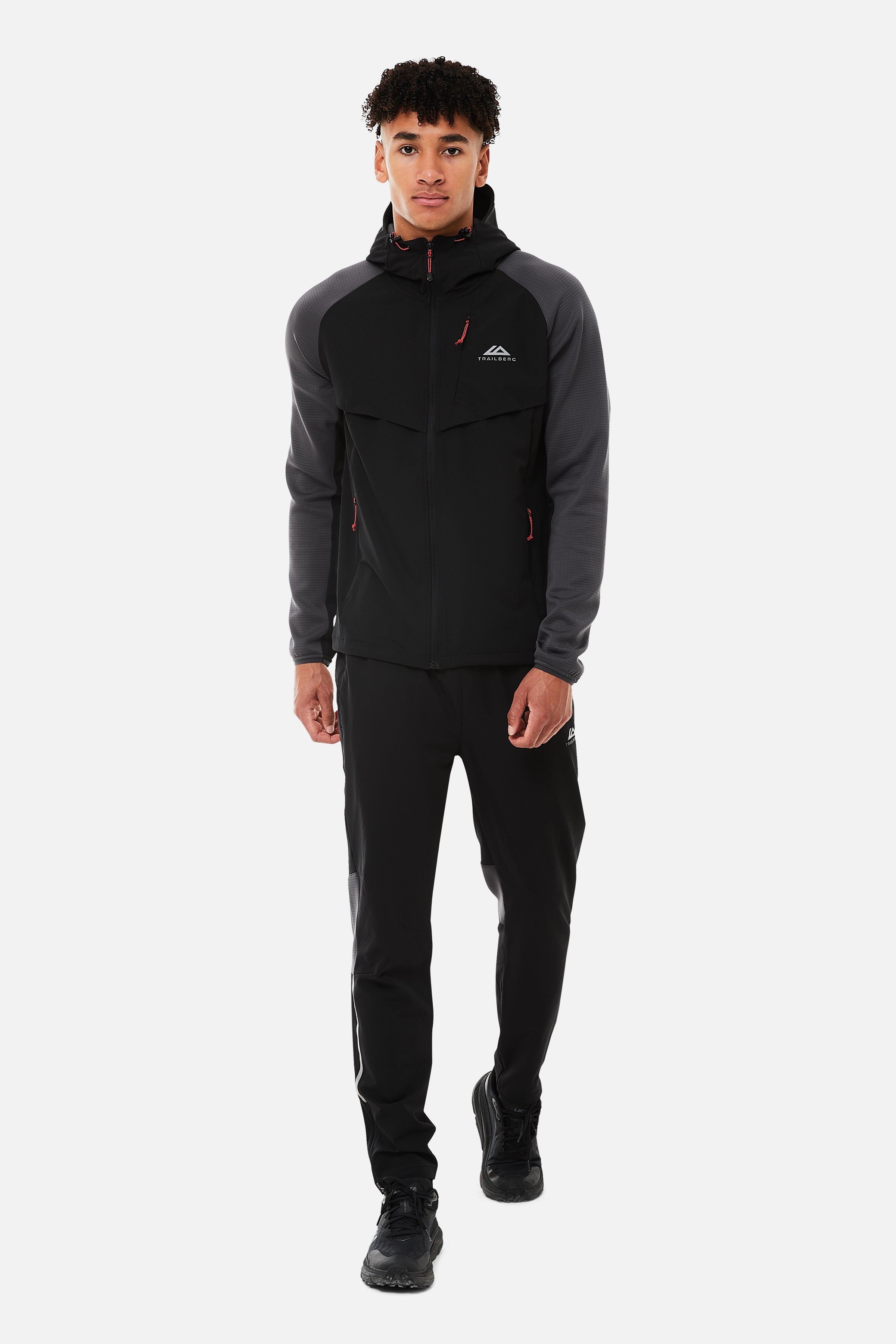 Rapid Dash Tracksuit - Black/Grey