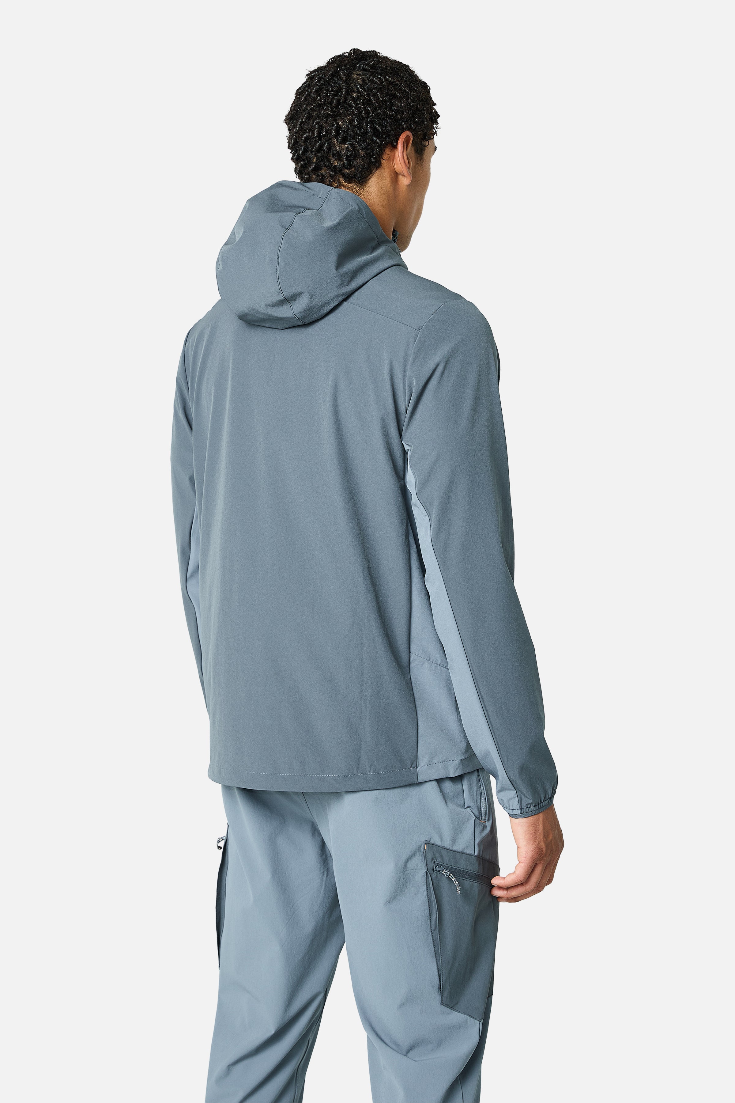 Oberland Cargo Hood - Ash Grey/Graphite Grey/Melon Sorbet