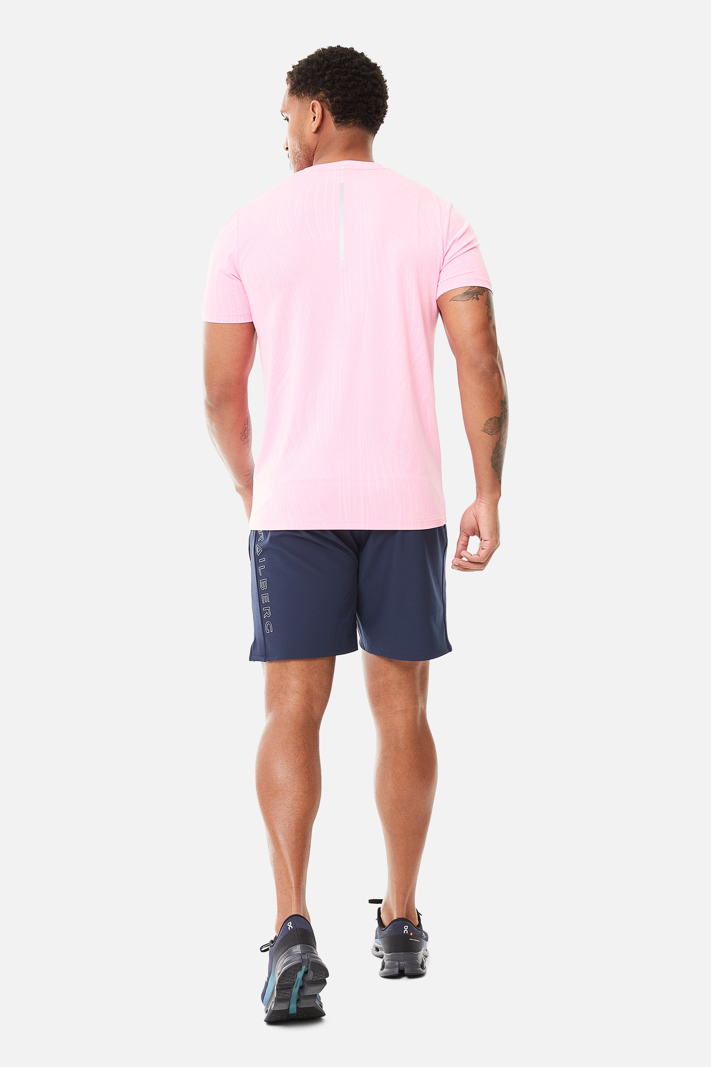 Vertex Jacquard Tee - Candy Cotton/Sugar Plum