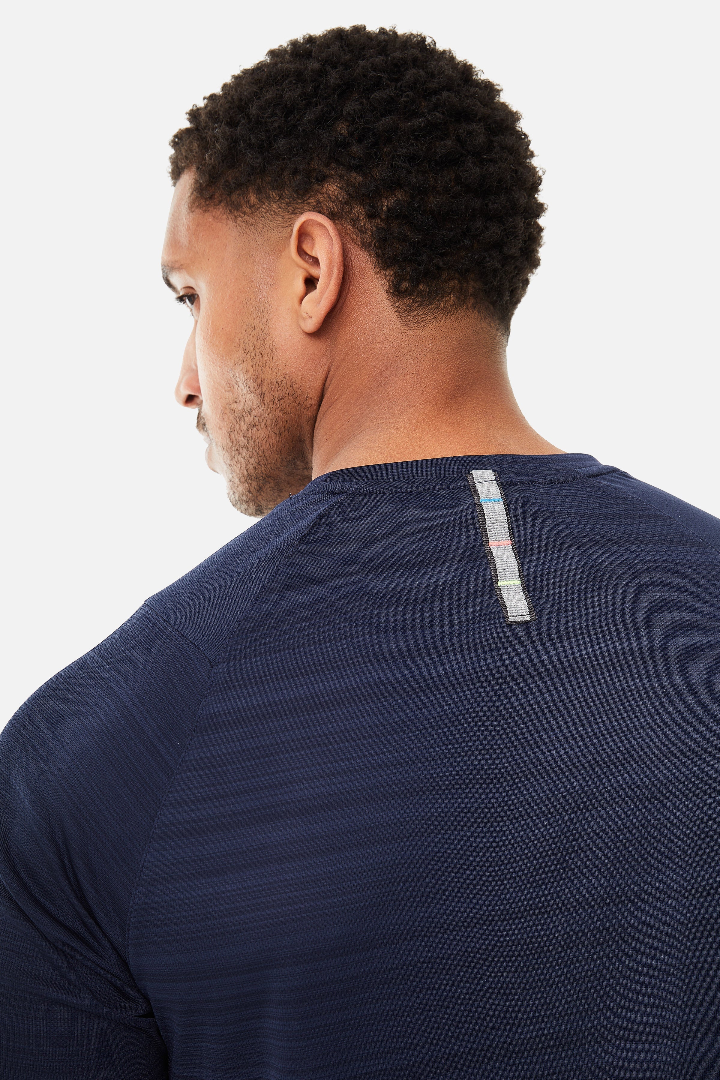 Triathlon SS25 Tee - Navy Blue