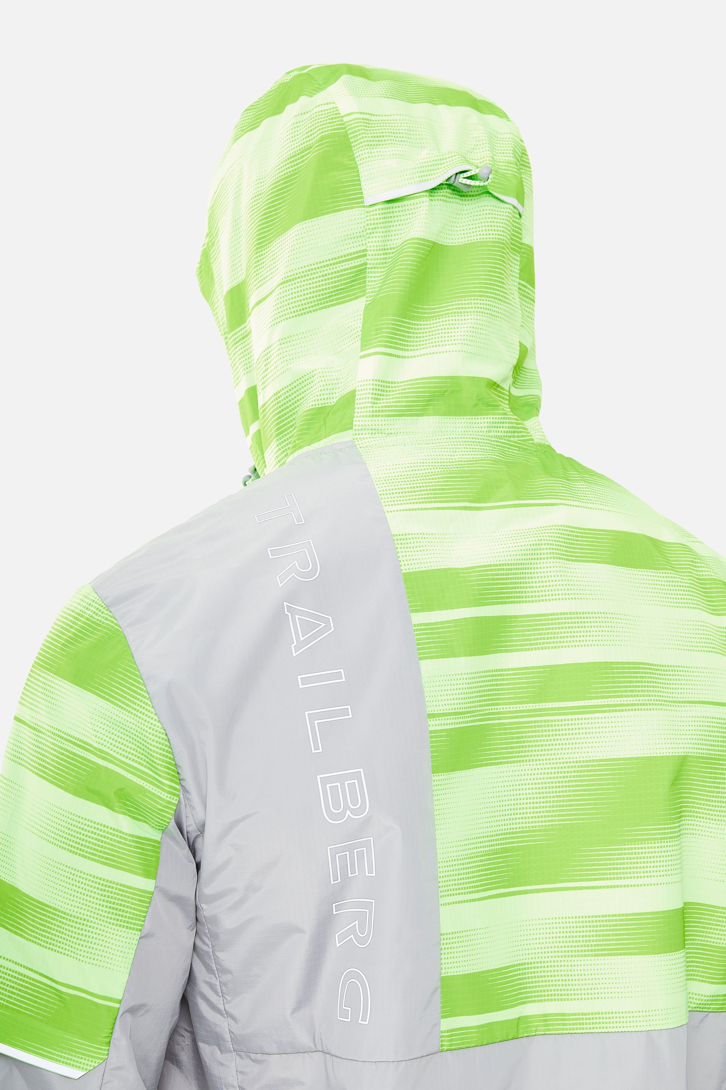 Dimension 2.0 Windbreaker - Moon Grey/Neon Lime/Vivid Green