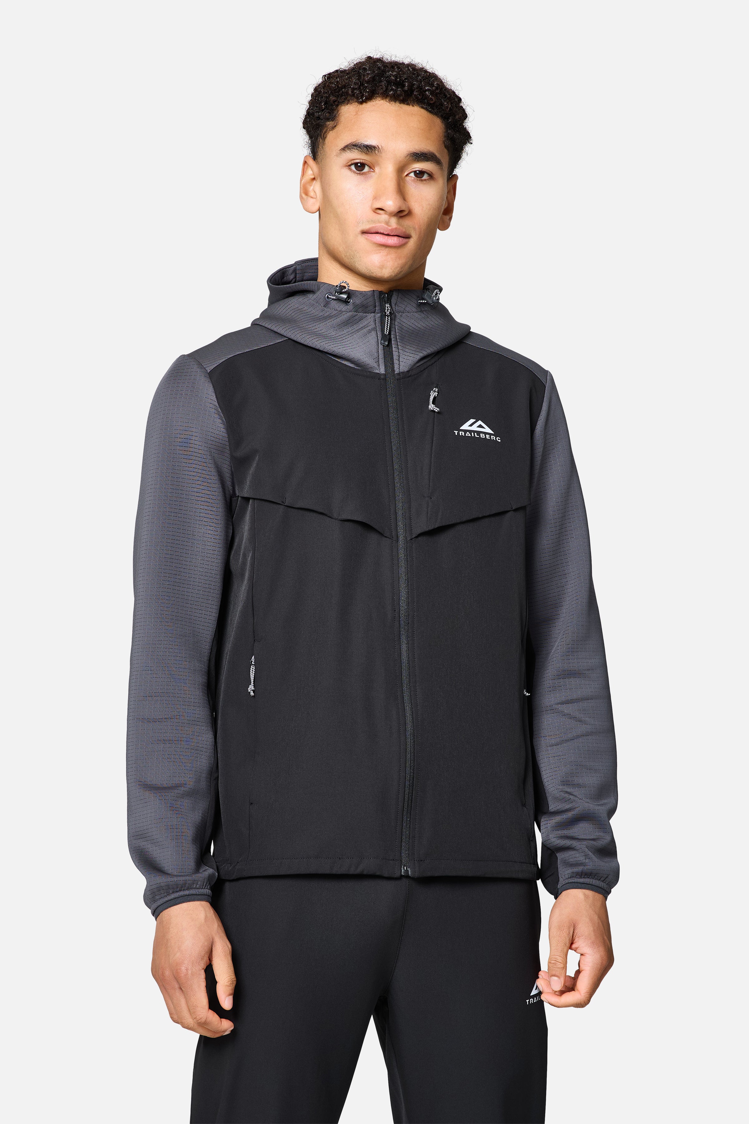 Rapid Dash 2.0 Tracksuit - Black/Volcano Grey
