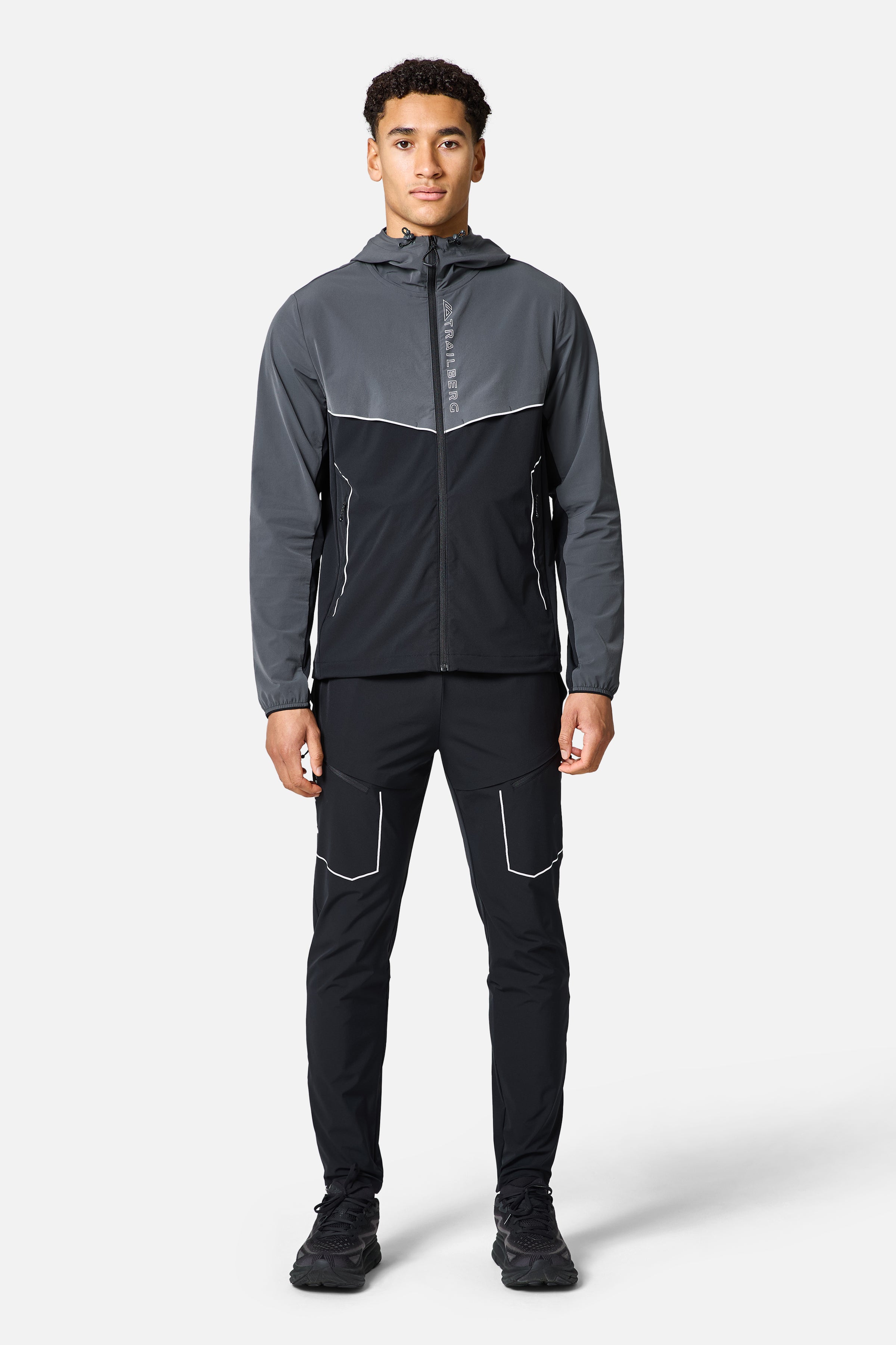 Zion Pant - Black/Volcano Grey