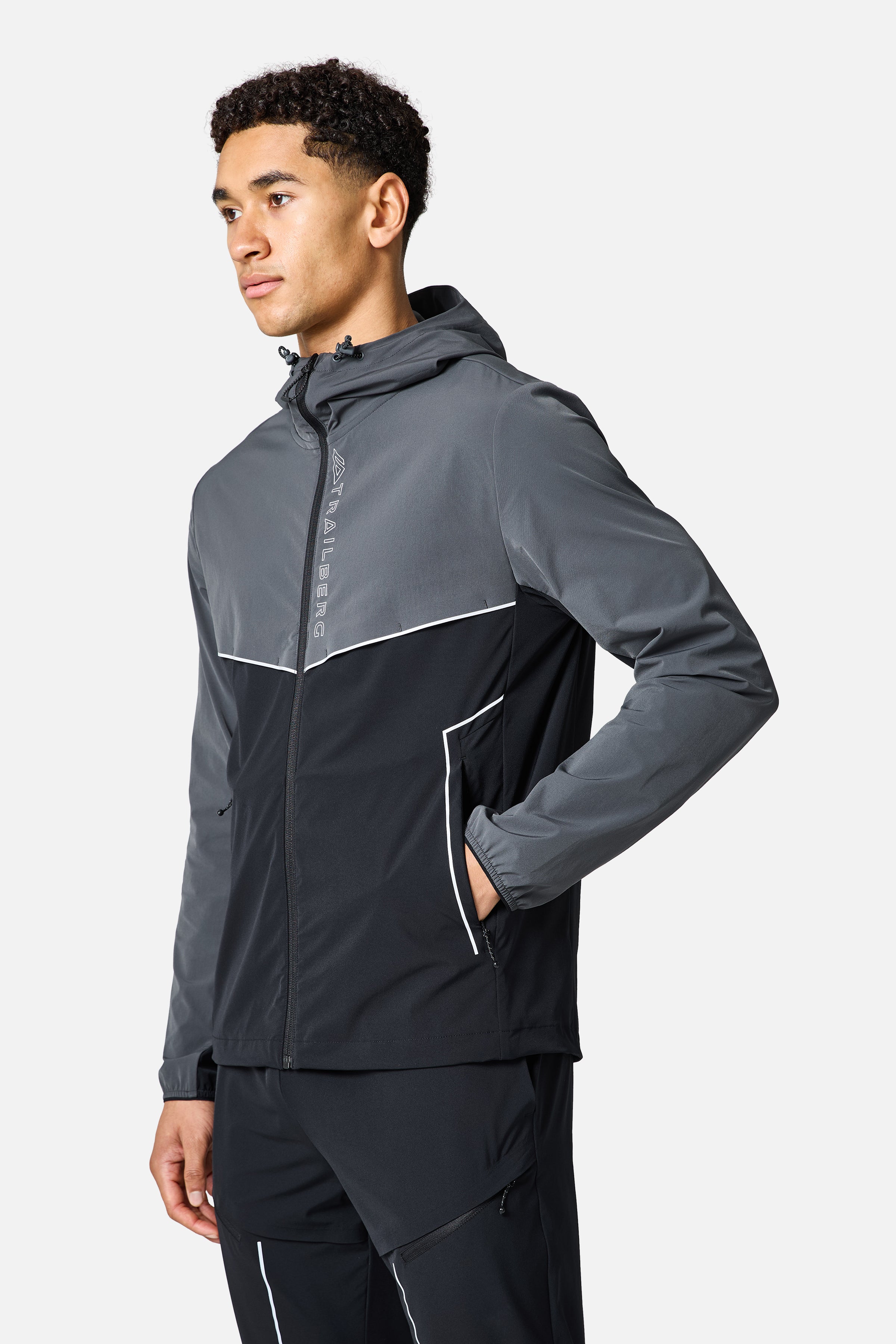 Zion Tracksuit - Black/Volcano Grey