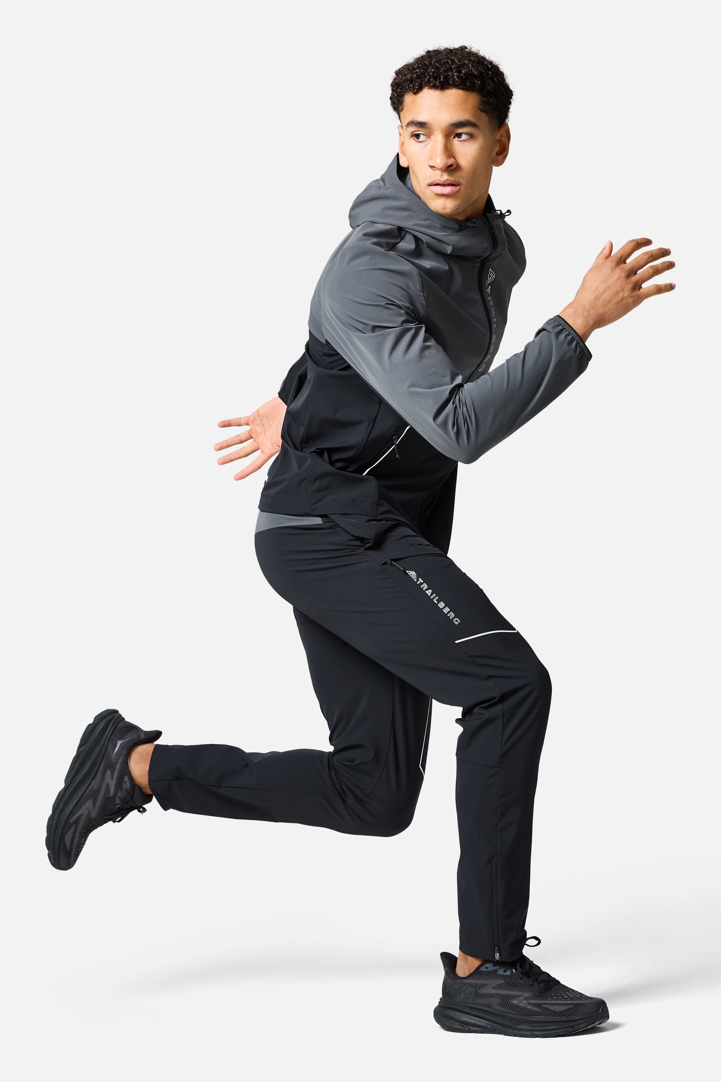 Zion Pant - Black/Volcano Grey