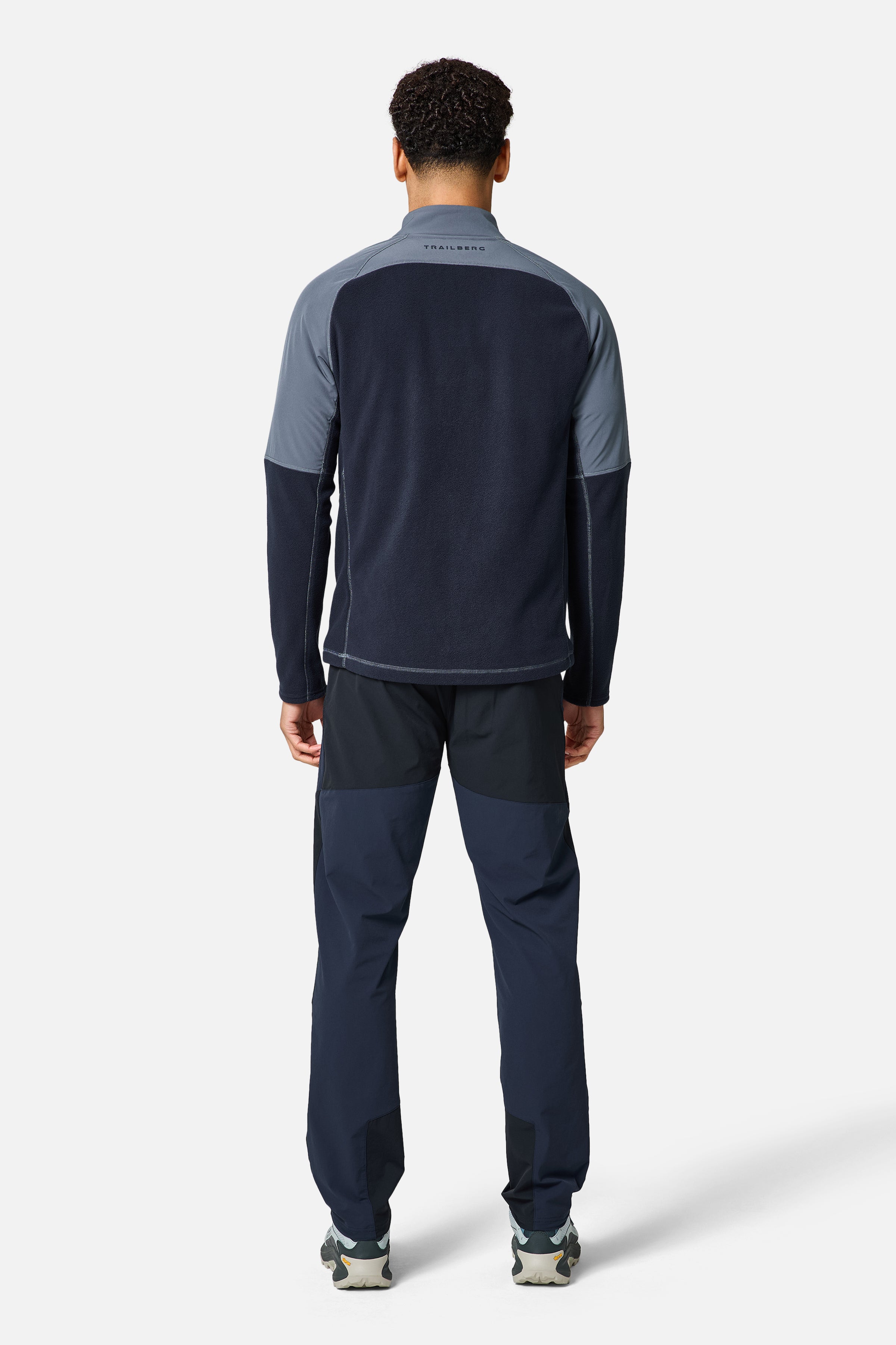 Sierra 1/4 Zip - Deep Ocean/Storm Grey