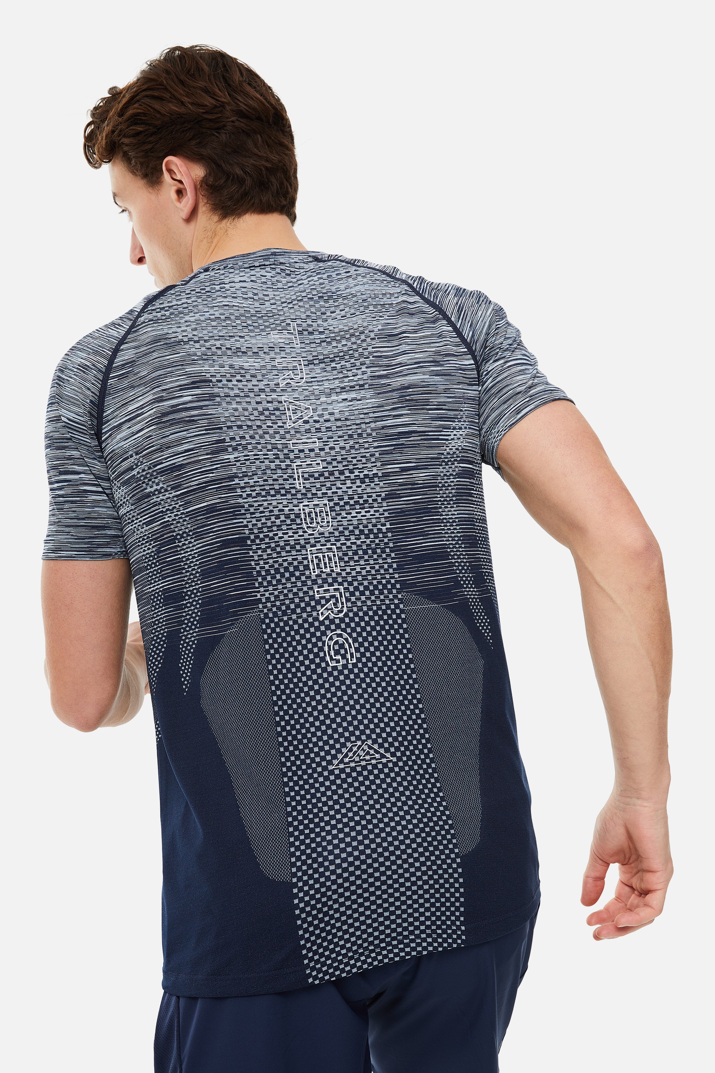 Apex Essentials Seamless Tee Twinset - Navy Blue